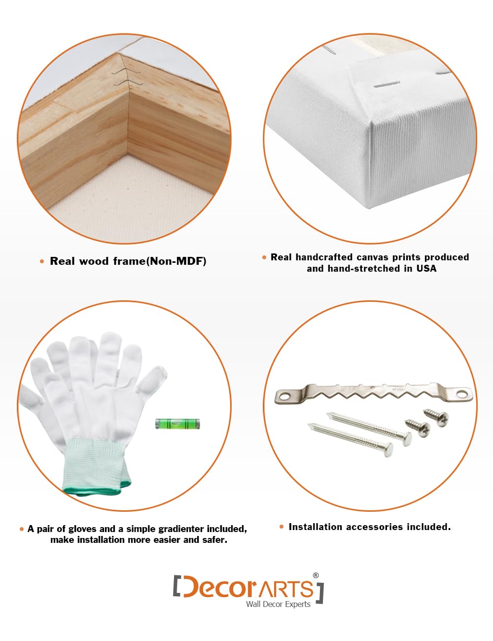 Decorarts - Starry Night Over The Rhone By Vincent Van Gogh. Oil Painting Reproduction. Giclee Print On Canvas. Ready To Hang Wa