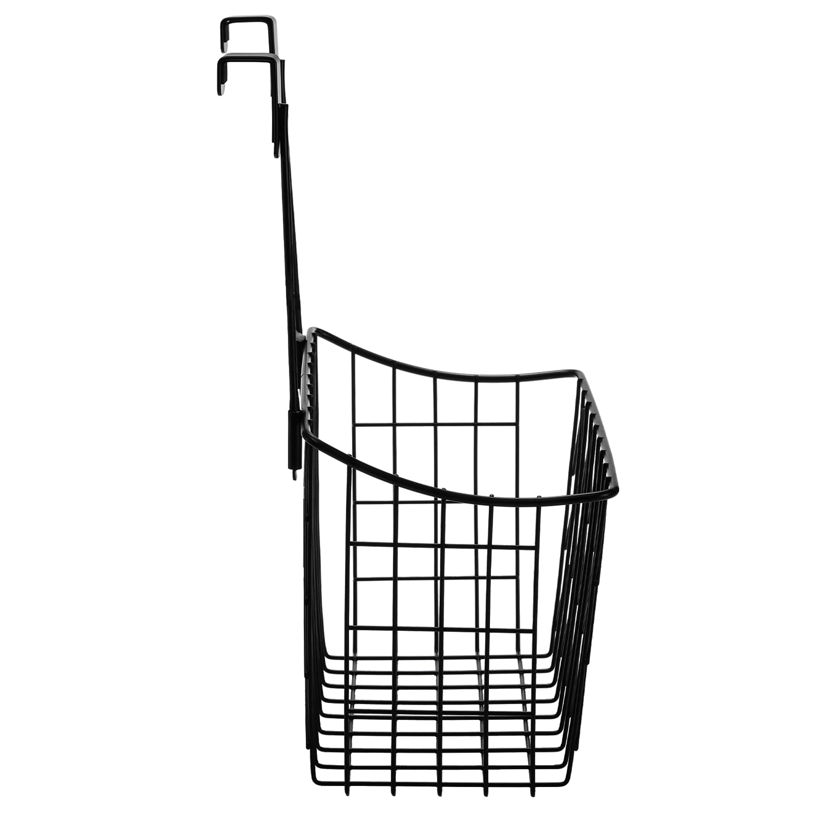 Avla 2 Pack Over The Cabinet Door Organizer, Grid Storage Baskets With Hooks, Metal Wall Hanging Basket Holder Rack, Wire Kitche