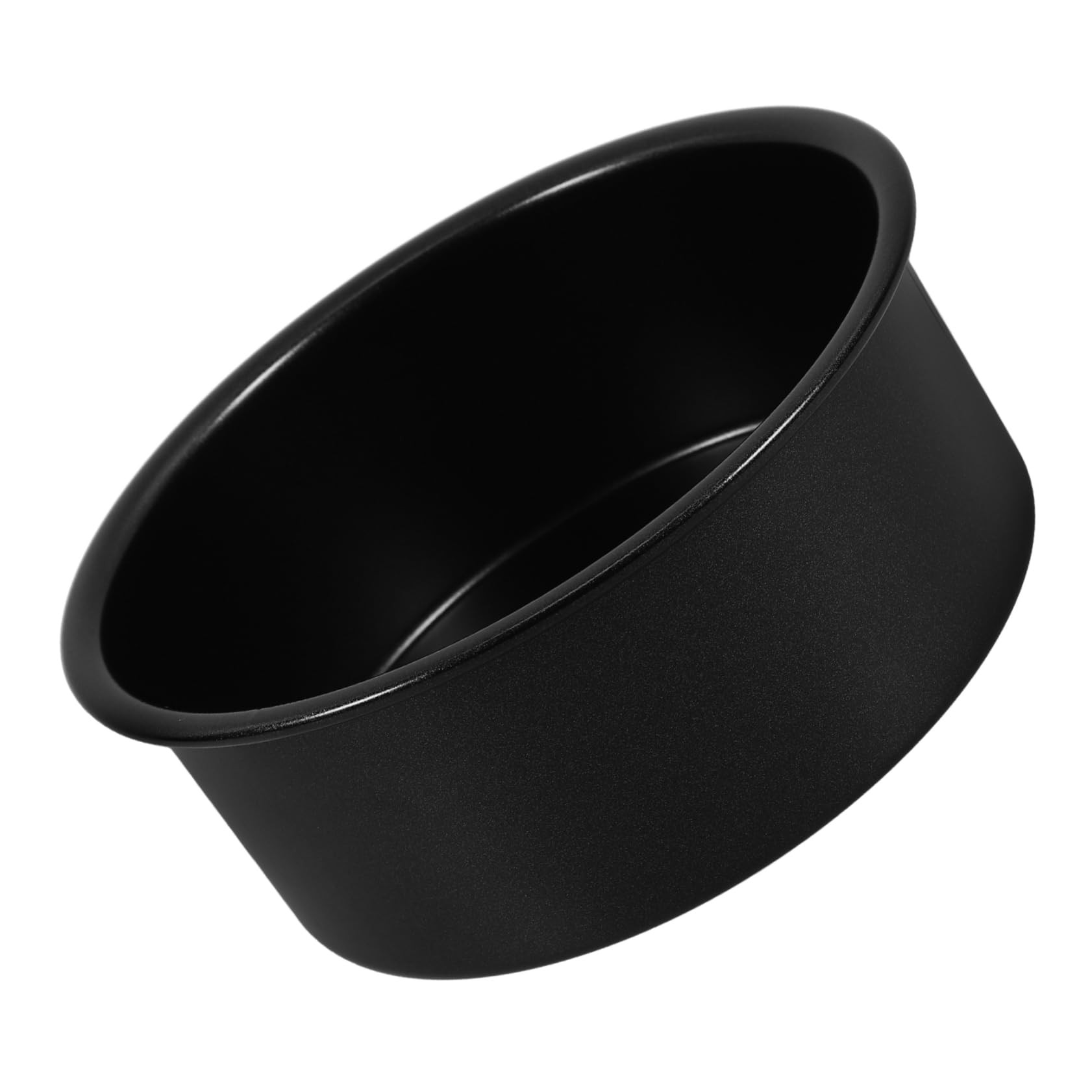MUCKLILY Round Cake Pan Removable Bottom Carbon Steel Baking Mold for Even Heating for Chiffon Cakes and Desserts for Home and B