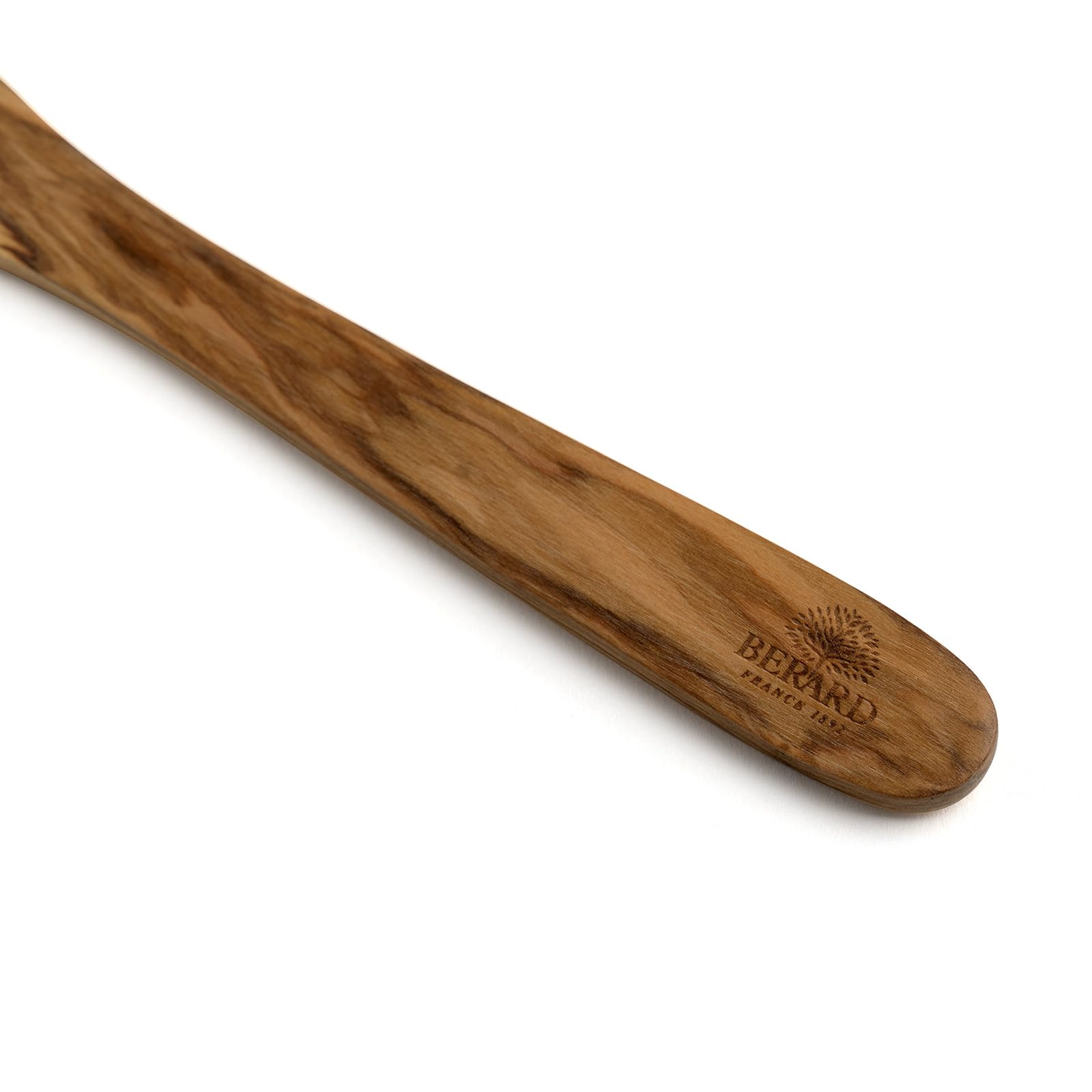 Berard Olive Wood Curved Spatula, Beige, 32 x 22 x 22 cm, Model 66474