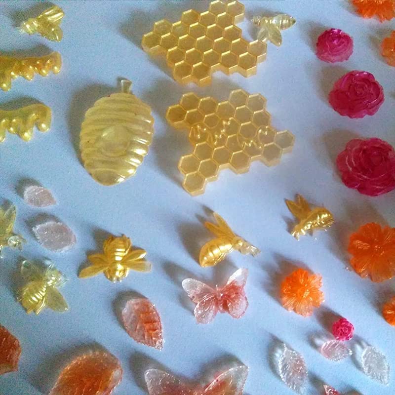 Cestony 12 Cavity Honeybee Honeycomb Bee Silicone Molds For Diy Cake Fondant Biscuit Cookies Soap Sugar Pudding Chocolate Hard C