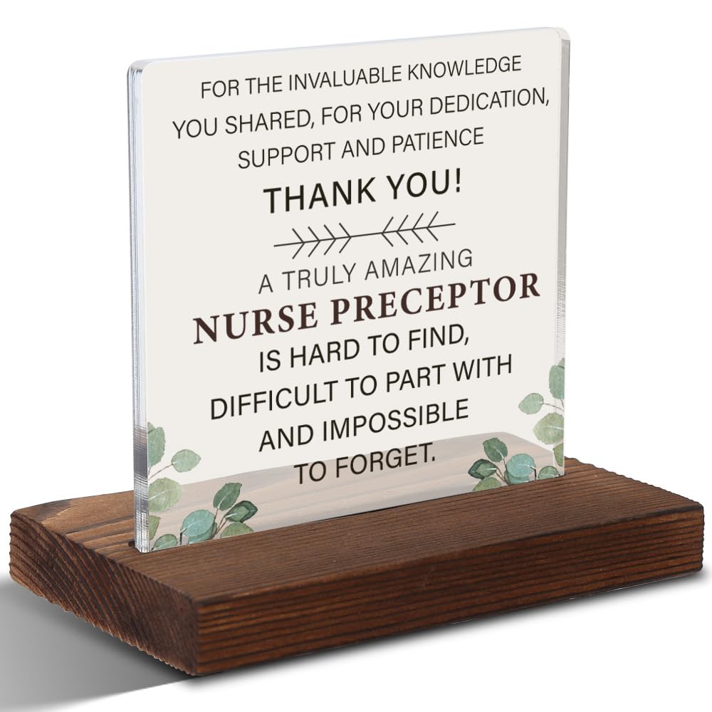 Nurse Gifts, Nurse Graduation Gift for Women, Nurses Week Gifts for Nurses, Appreciation Gifts for Nurses, Modern Acrylic Desk P