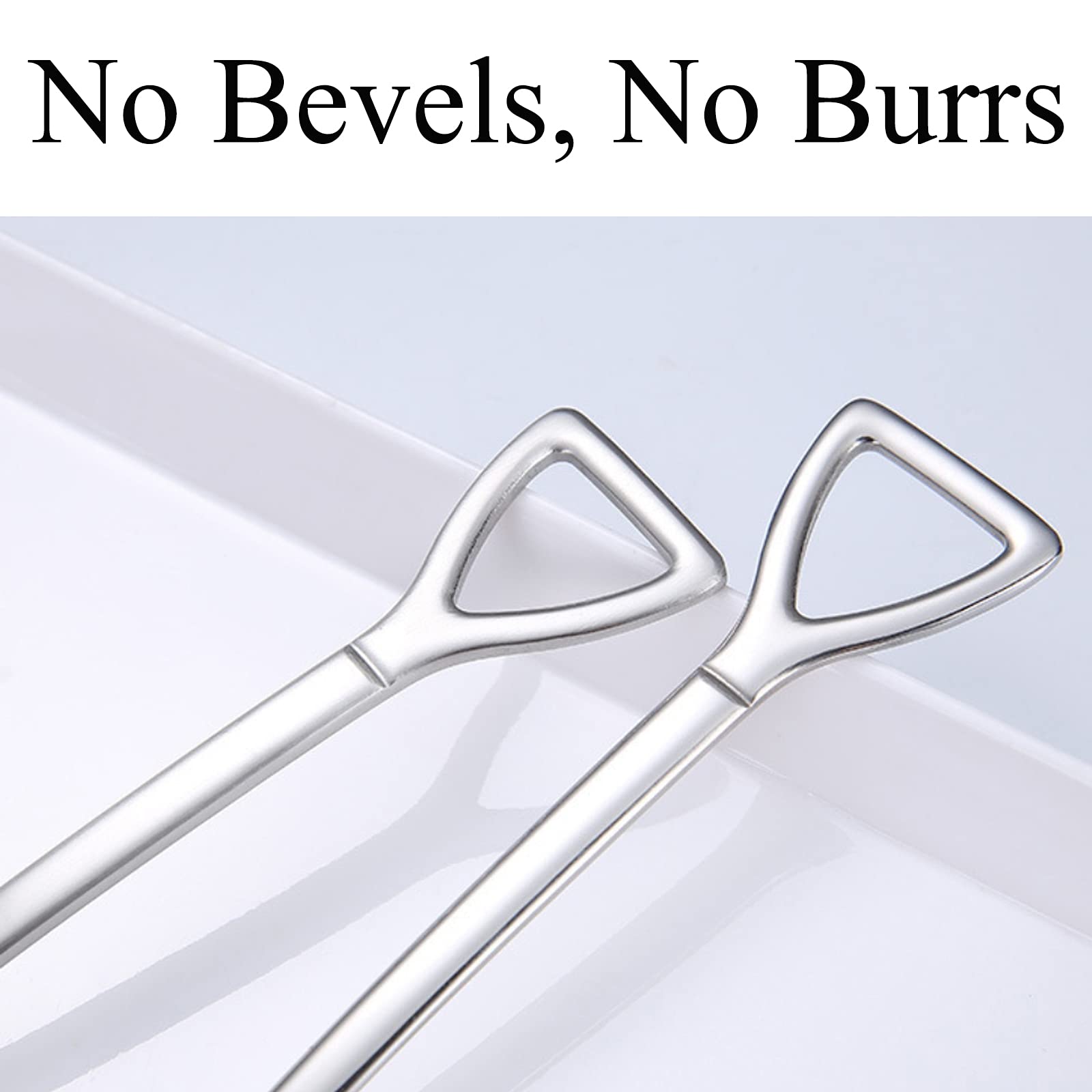 4 Pcs Stainless Steel Shovel Shape Spoon Pointed Spoon Coffee Tea Sugar Stirring Spoon Cake Dessert Spoon, Cat Dog Food Scooping