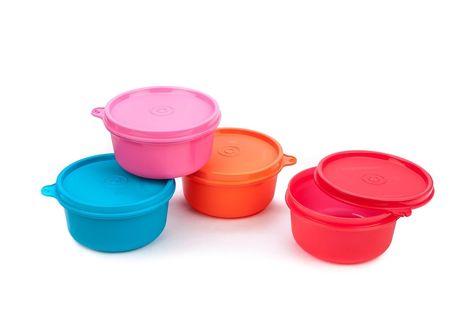 Signora Ware Signoraware Executive Round Medium Container Set, 310Ml, Set Of 4 Multicolour