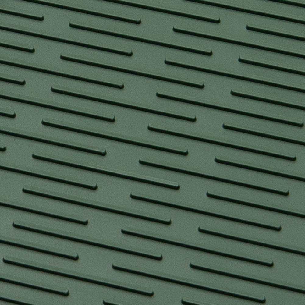 Zlr Silicone Dish Drying Mat For Kitchen Counter Xl - Multi Usage Eco Friendly Drying Matt Kitchen Counter - Easy To Clean Heat