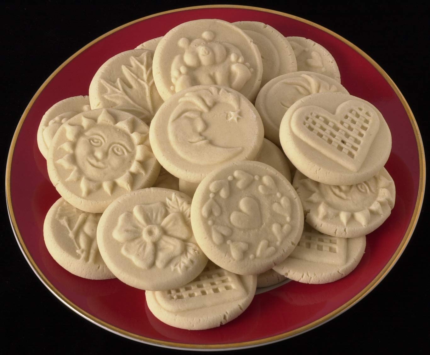Jbk Pottery Cookie Stamp Set - Sky
