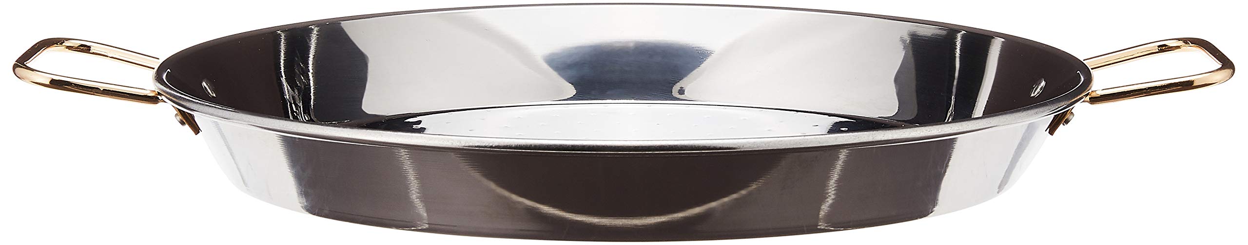 Garcima 14-Inch Stainless Steel Paella Pan, 36Cm