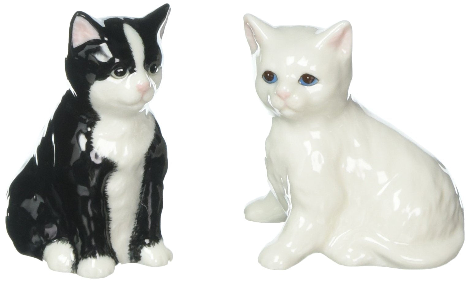 Cosmso Gifts 20759 Black and White Cats Salt and Pepper Shakers