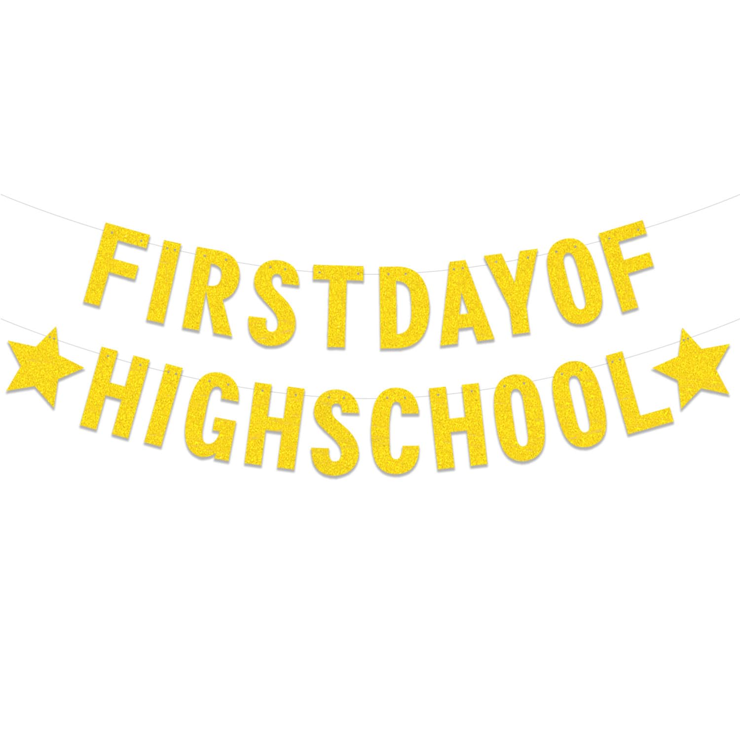 First Day Of High School Banner,Welcome To High School Banner Decorations,Back To School High School Decorations,Back To High Sc