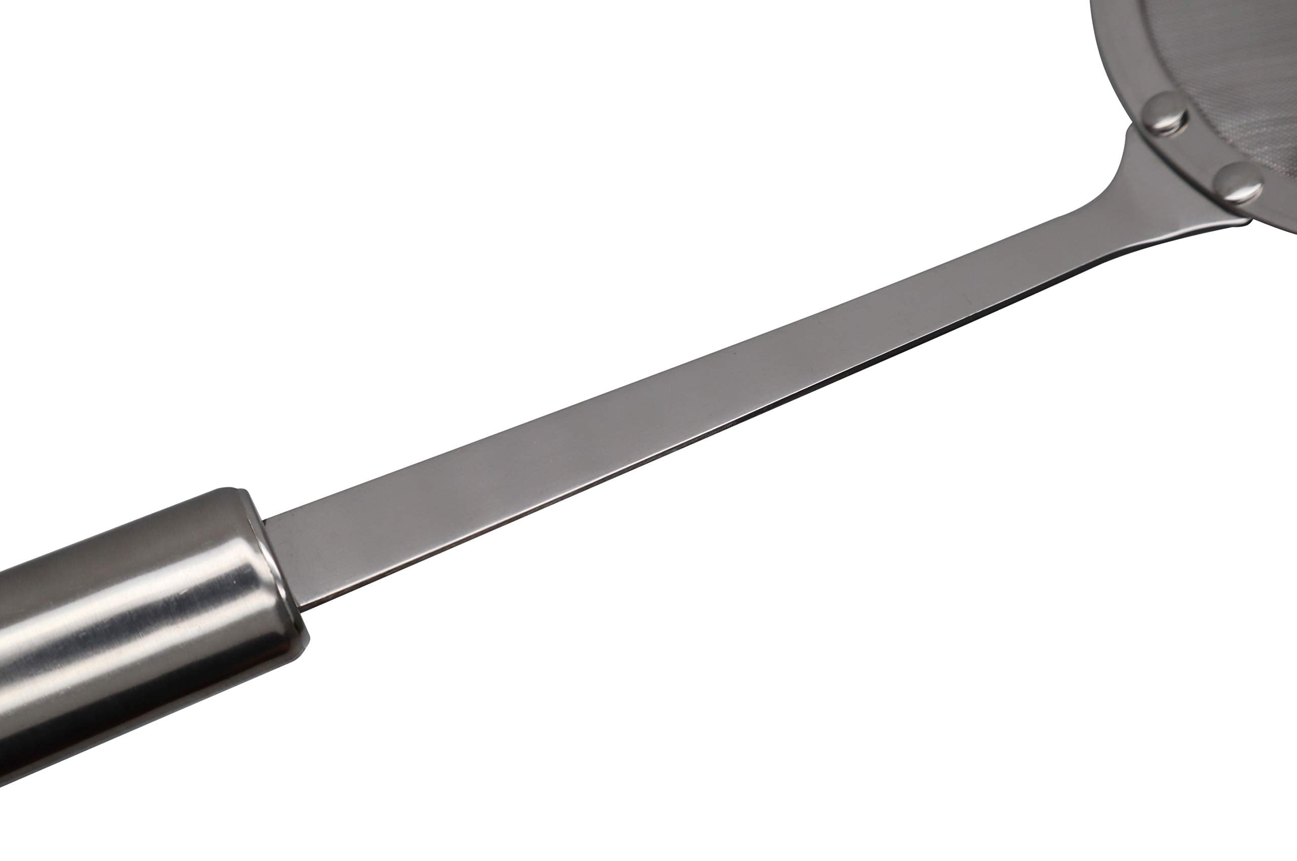 Eiks 2 Packs Fine Mesh Skimmer Ladle For Grease, Gravy And Foam, With 9 Inches Long Handle