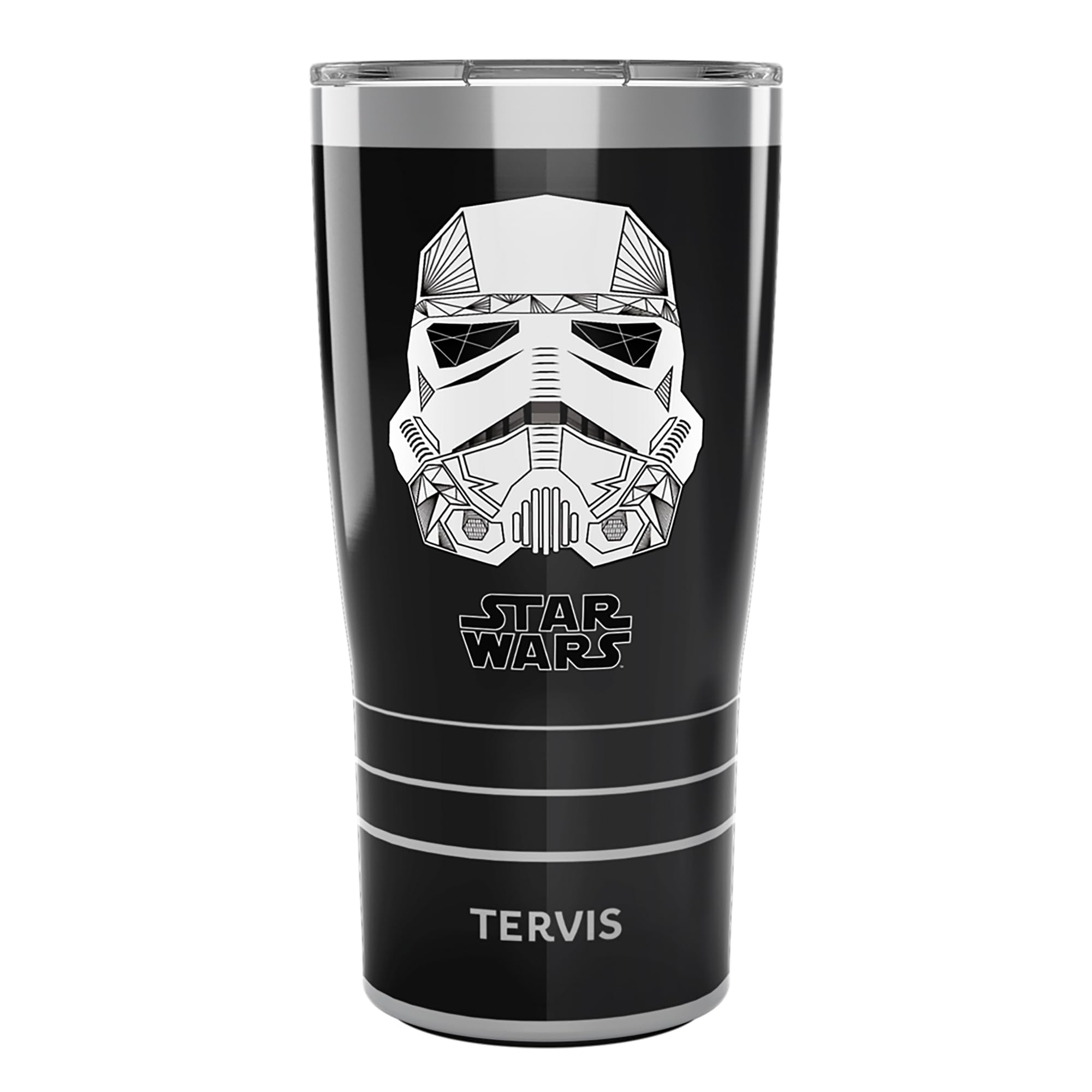 Tervis Triple Walled Star Wars Vader Trooper Insulated Tumbler Cup Keeps Drinks Cold & Hot, 20oz, Stainless Steel