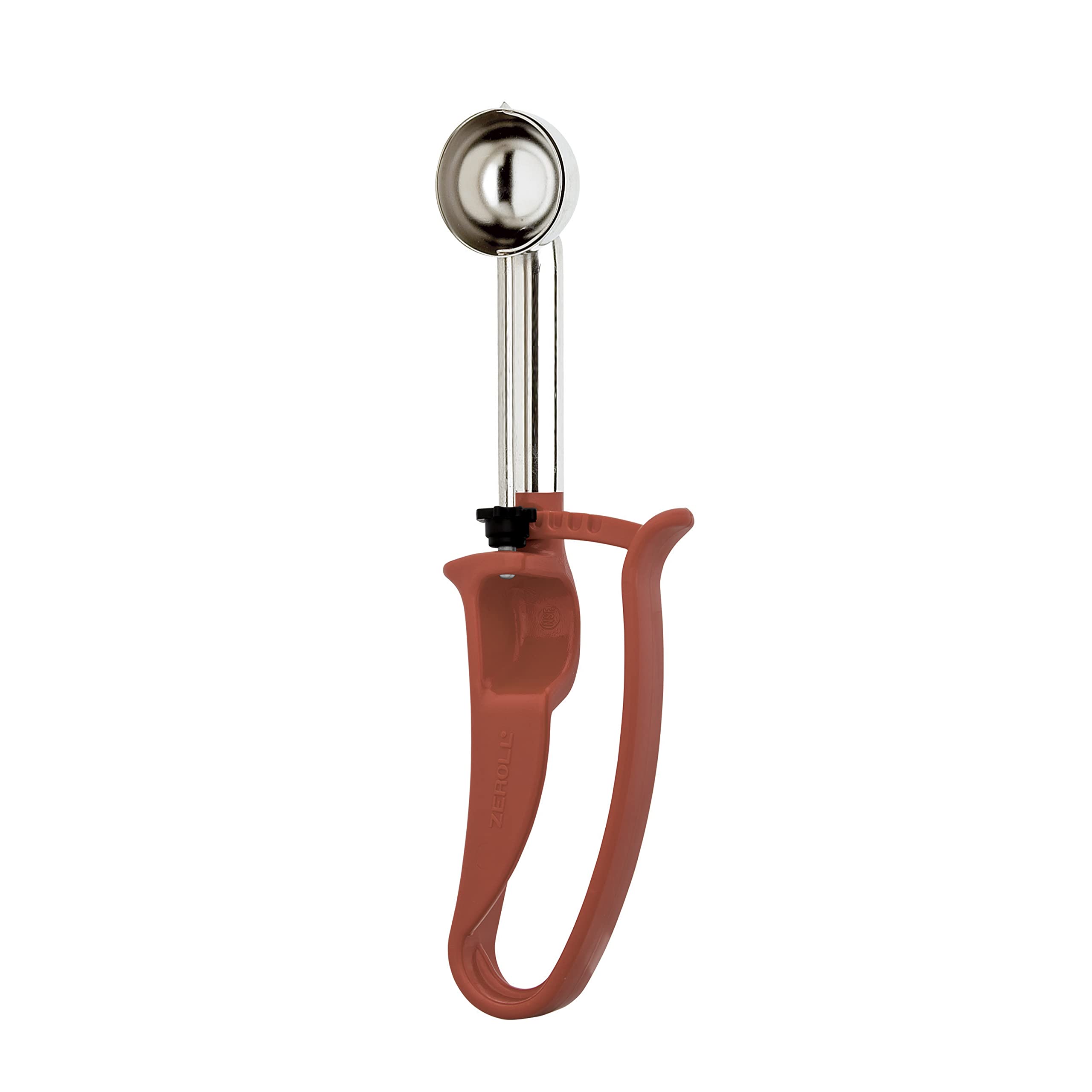 Zeroll Universal Extended Length Ez Disher Food Portion Control Scoop Designed For Right Or Left Hand Use Dishwasher Safe, 1 1/2