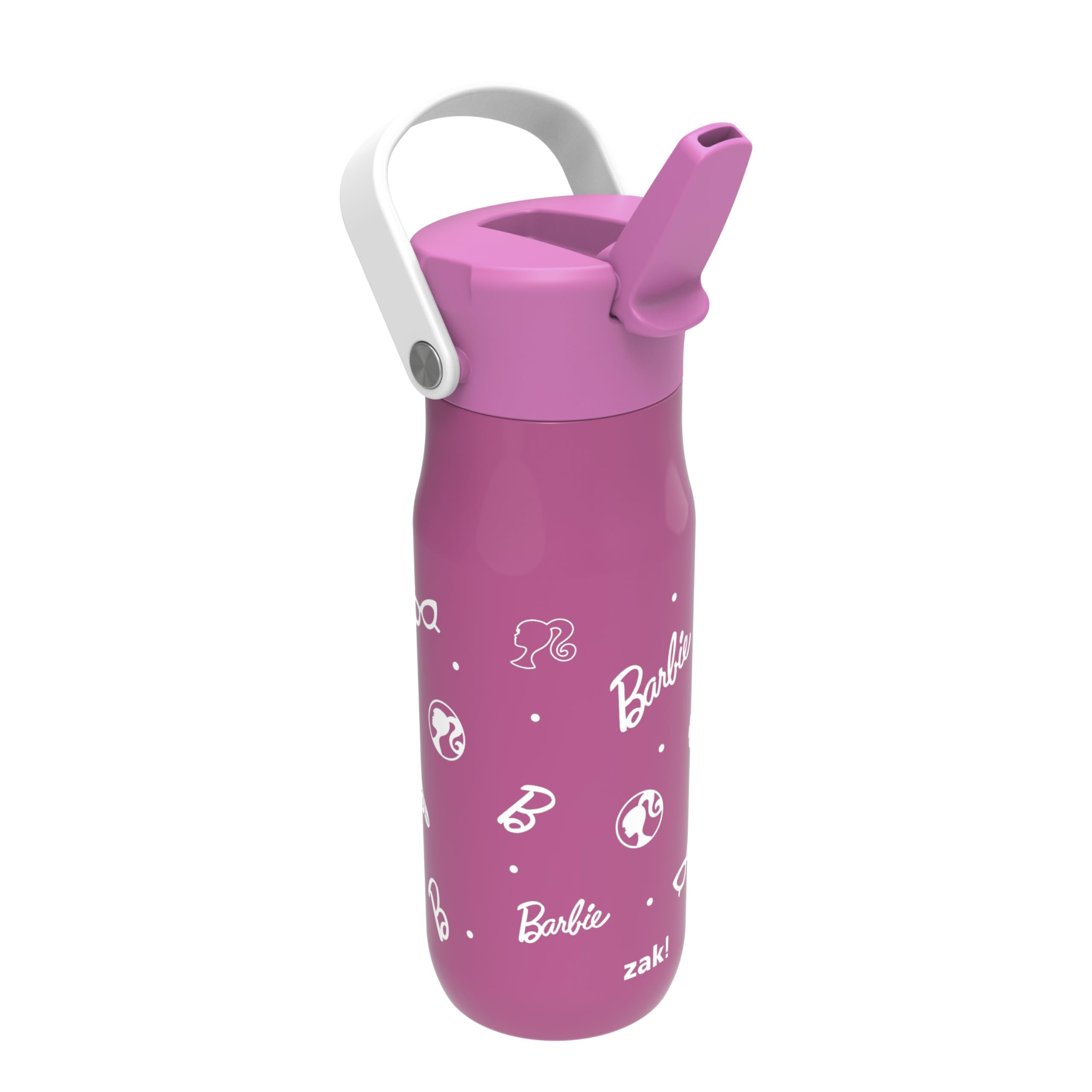 Zak Designs Harmony Star Wars The Mandalorian Kid Water Bottle for Travel or At Home, 14oz Recycled Stainless Steel is Leak-Proo