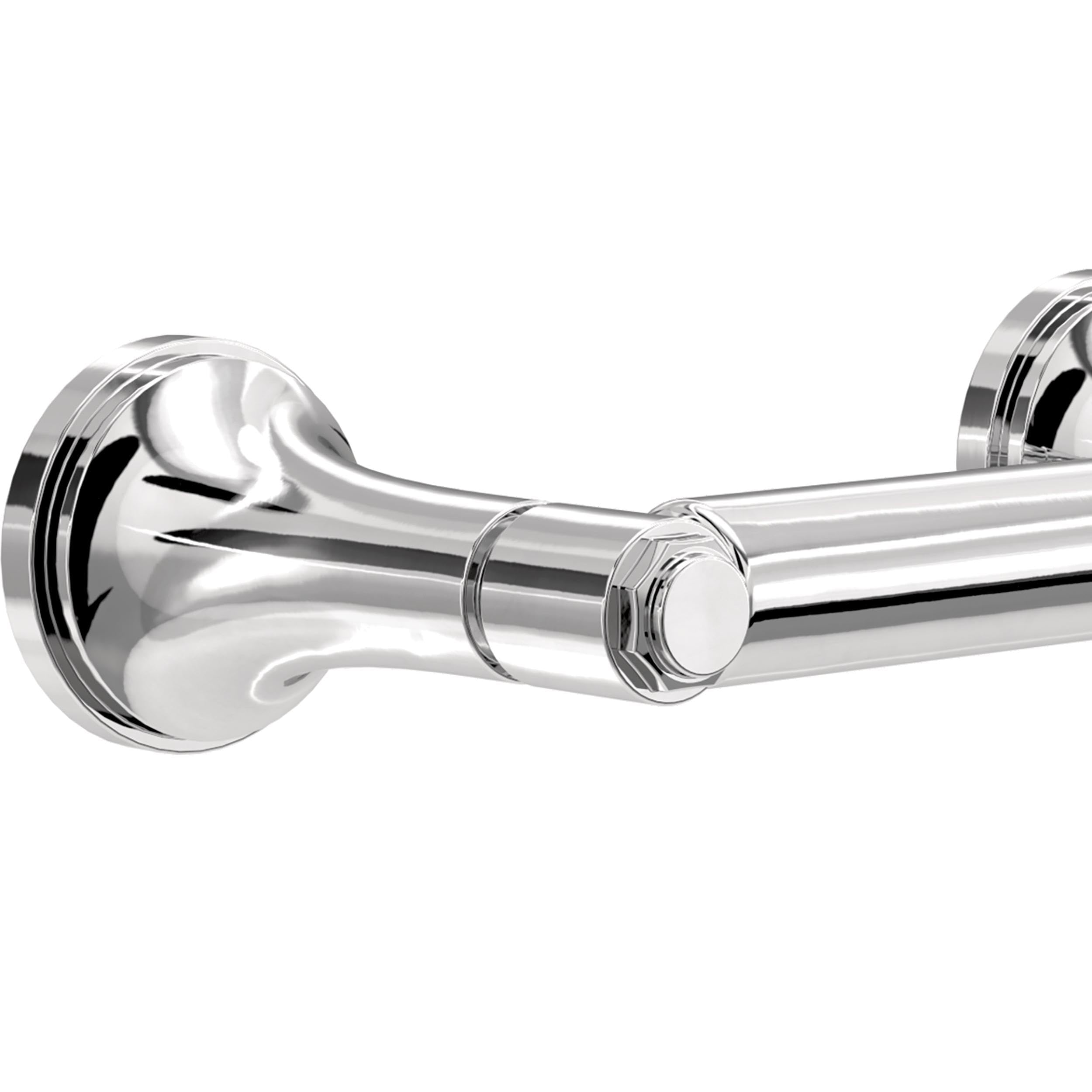 Franklin Brass Woodruff (1-Pack) Toilet Paper Holder Polished Chrome Tissue Roll Holder For Bathroom Organization And Storage Sp