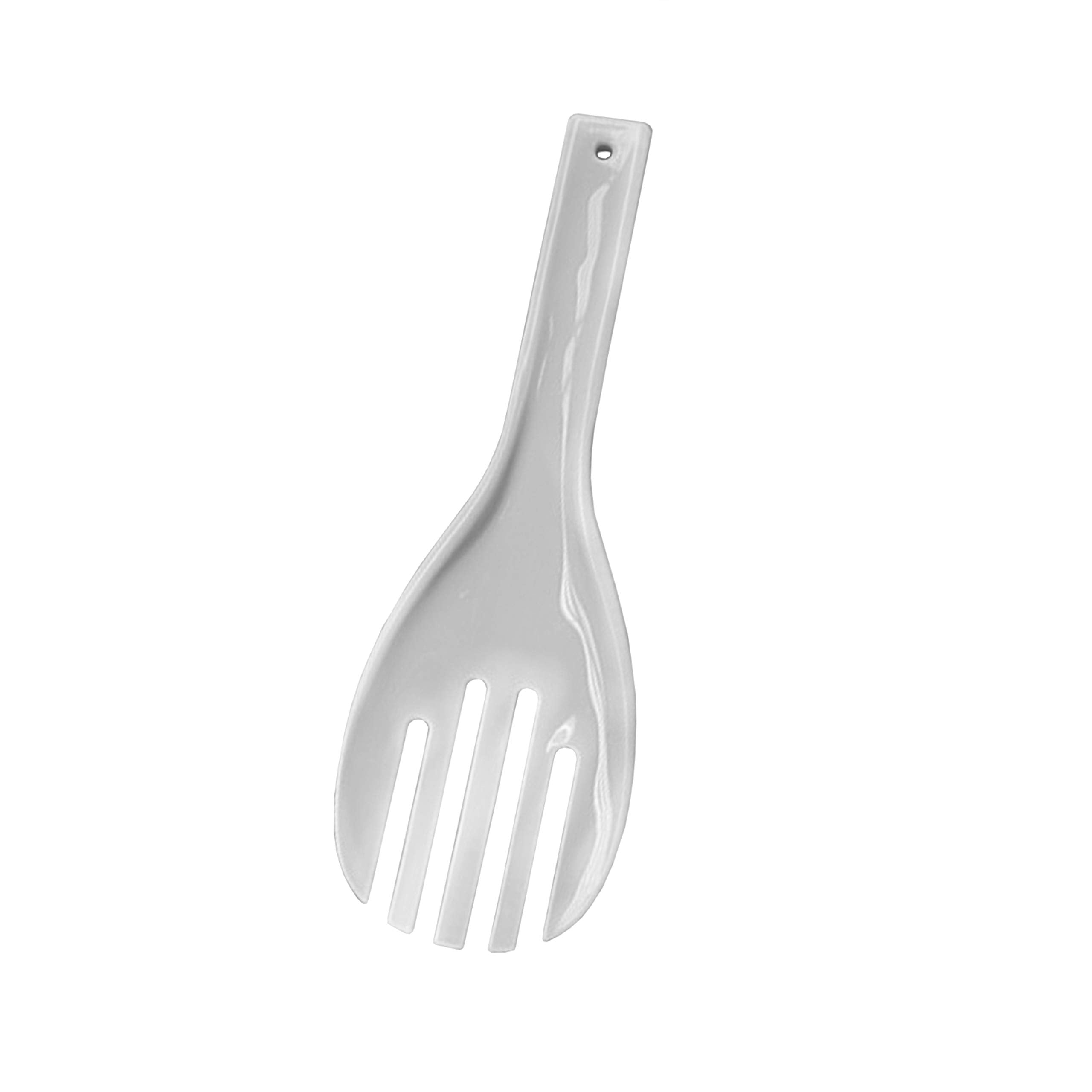 Thunder Group 10-1/2-Inch Plastics Rice Spatulas, Jumbo, White