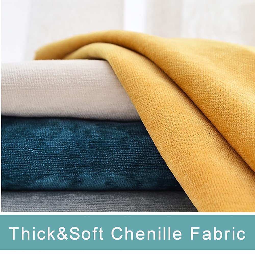 Loveboat Bench Cushion 36x18 Inch Soft Non-Slip Furniture Cushions for Bench Couch Swing Setee with Ties, Dark Grey