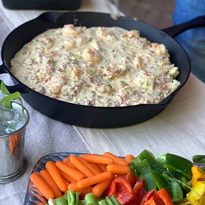 Bayou Classic 7434, 14'' Cast Iron Skillet