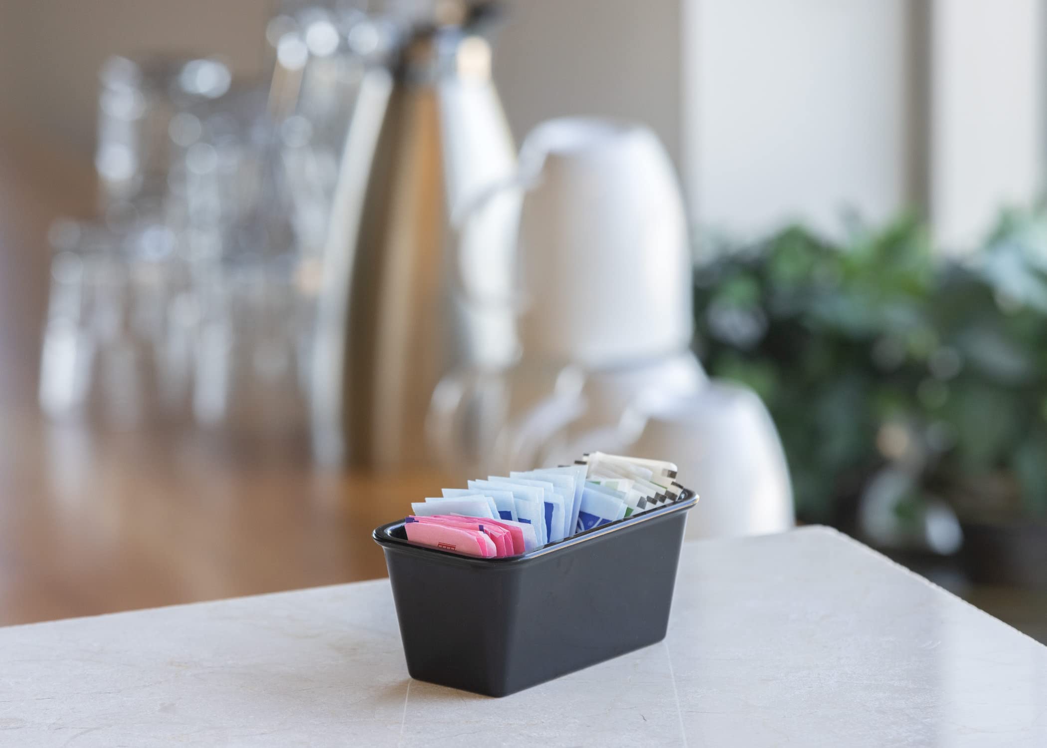 Service Ideas Sph5Bl Sugar Packet Holder, 5'', Black