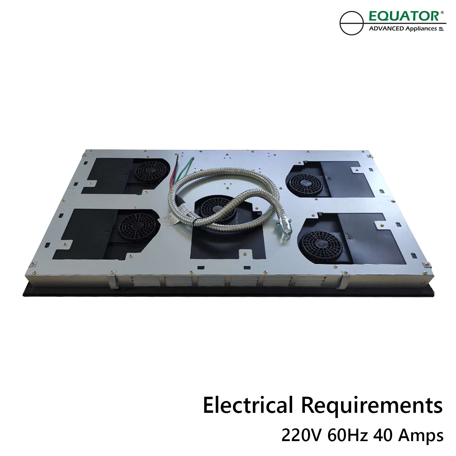 Equator 30'' Built-In 4 Burner Induction Cooktop 9 Level Power Boost 220V