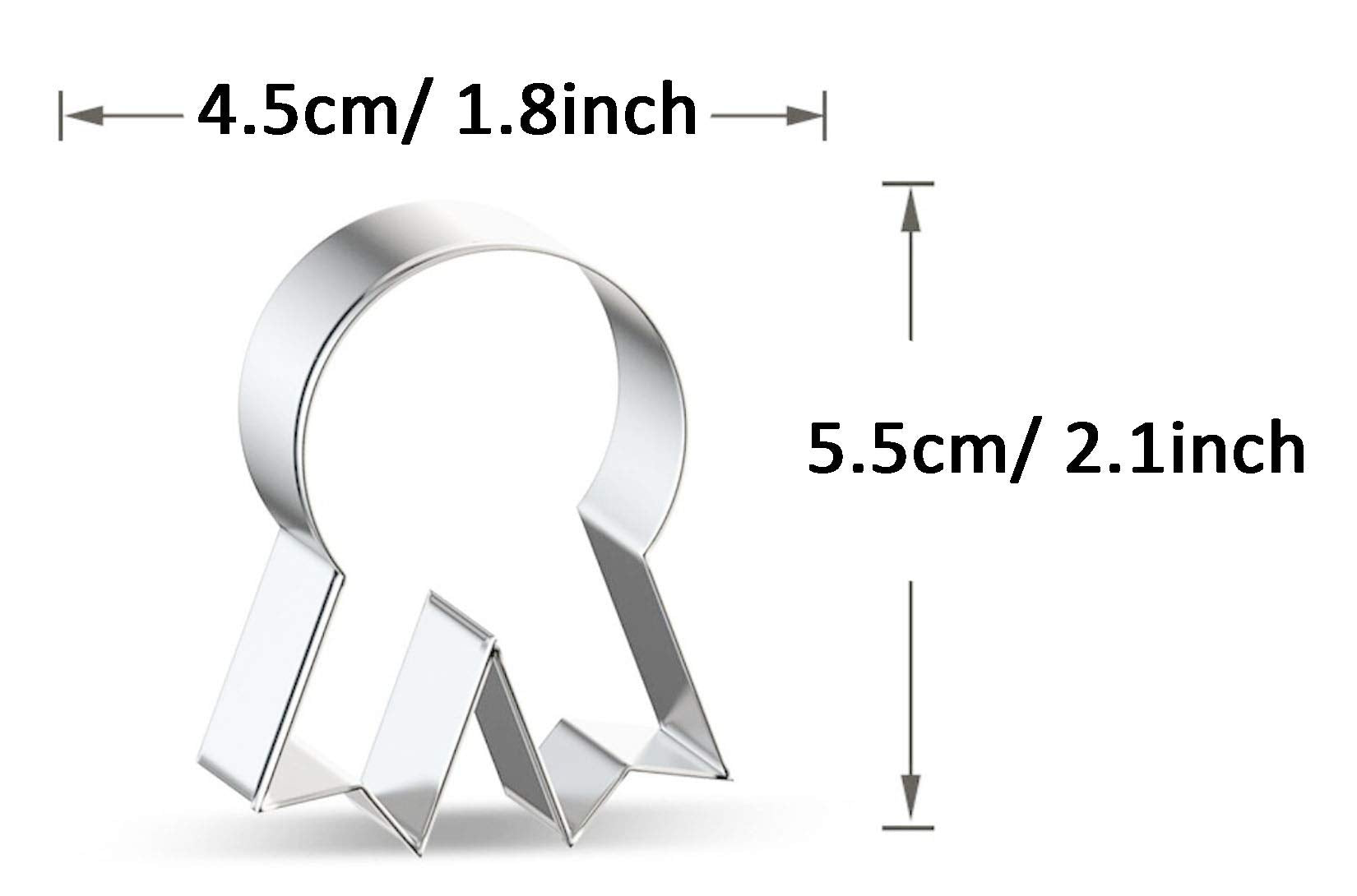 Wjsyshop Mini Medal Cookie Cutter - A