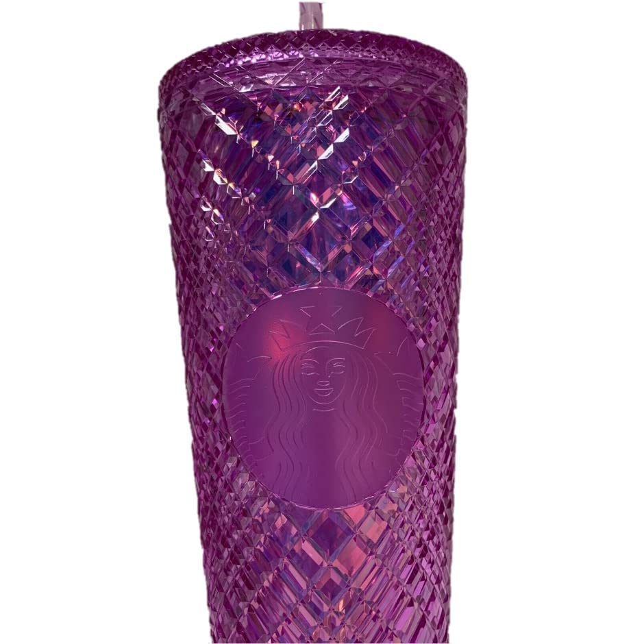 Starbucks Jeweled Purple Taffy 2023 Valentine'S Day Tumbler Venti 24 Oz