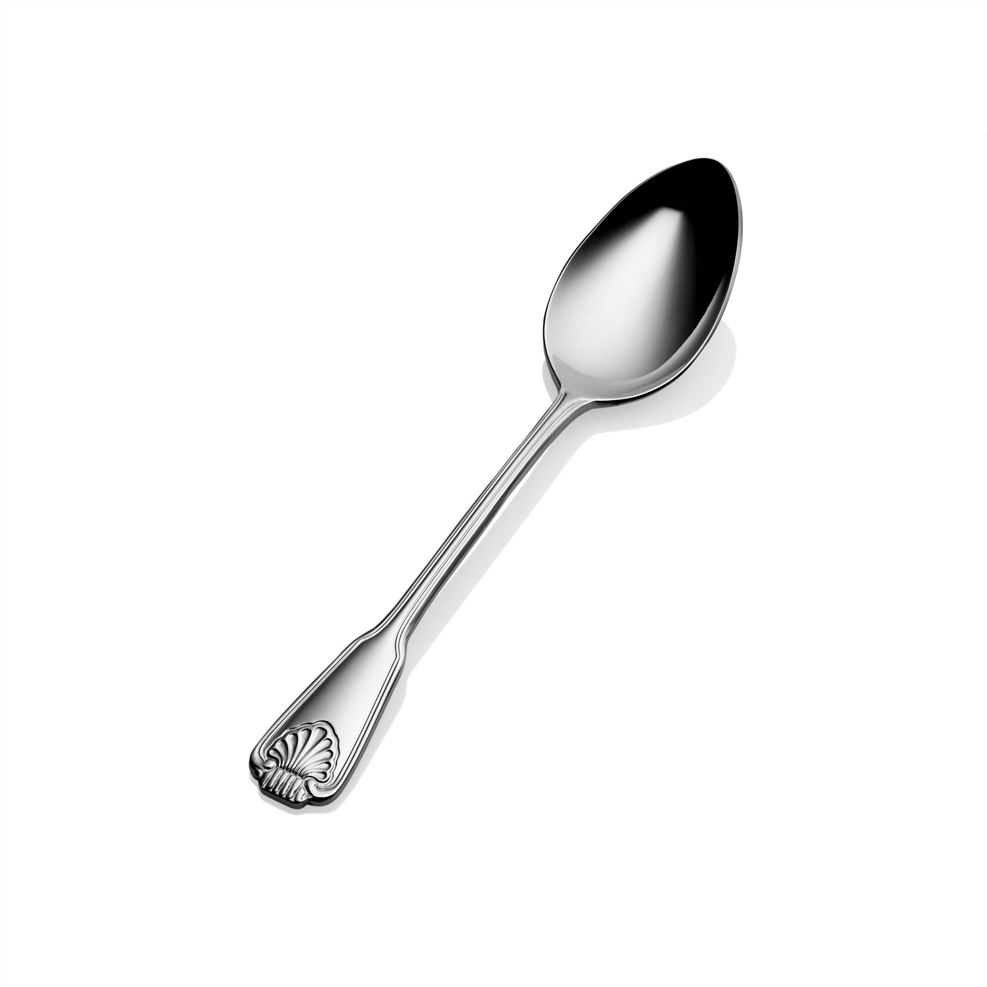 Bon Chef S2001 Stainless Steel 18/8 Shell Bouillon Spoon, 6-19/64'' Length (Pack Of 12)