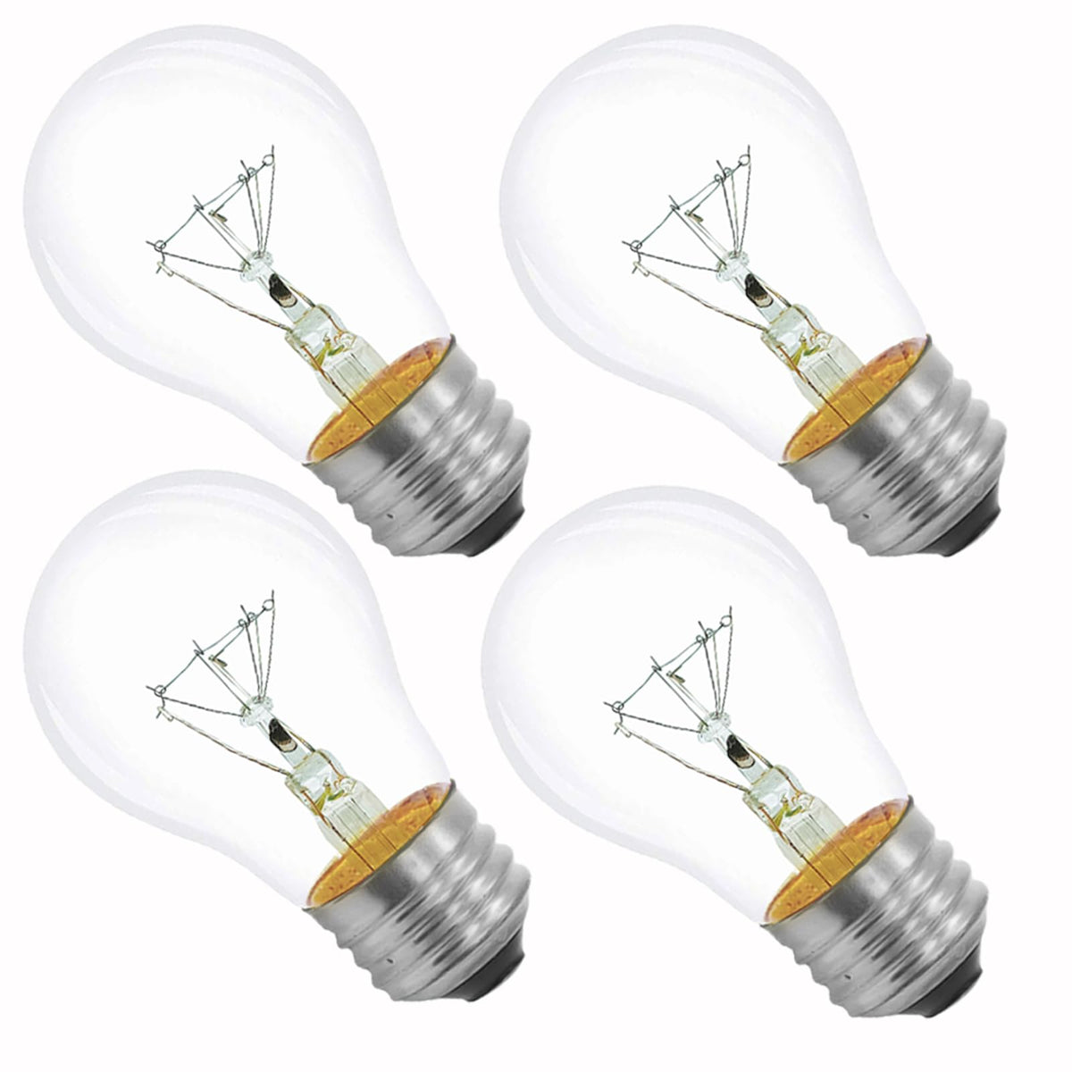 Appliance Oven Light Bulb A15 40W High Temperature 300 Degree Resistant For Microwave Oven 16-Inch Lava Lamp Range Hood Refriger