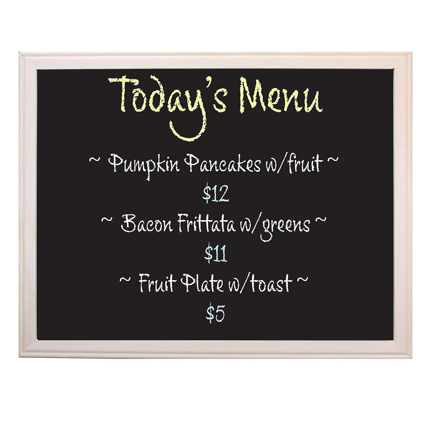 Flipside Wood Framed Chalk Board, 18'' X 24''