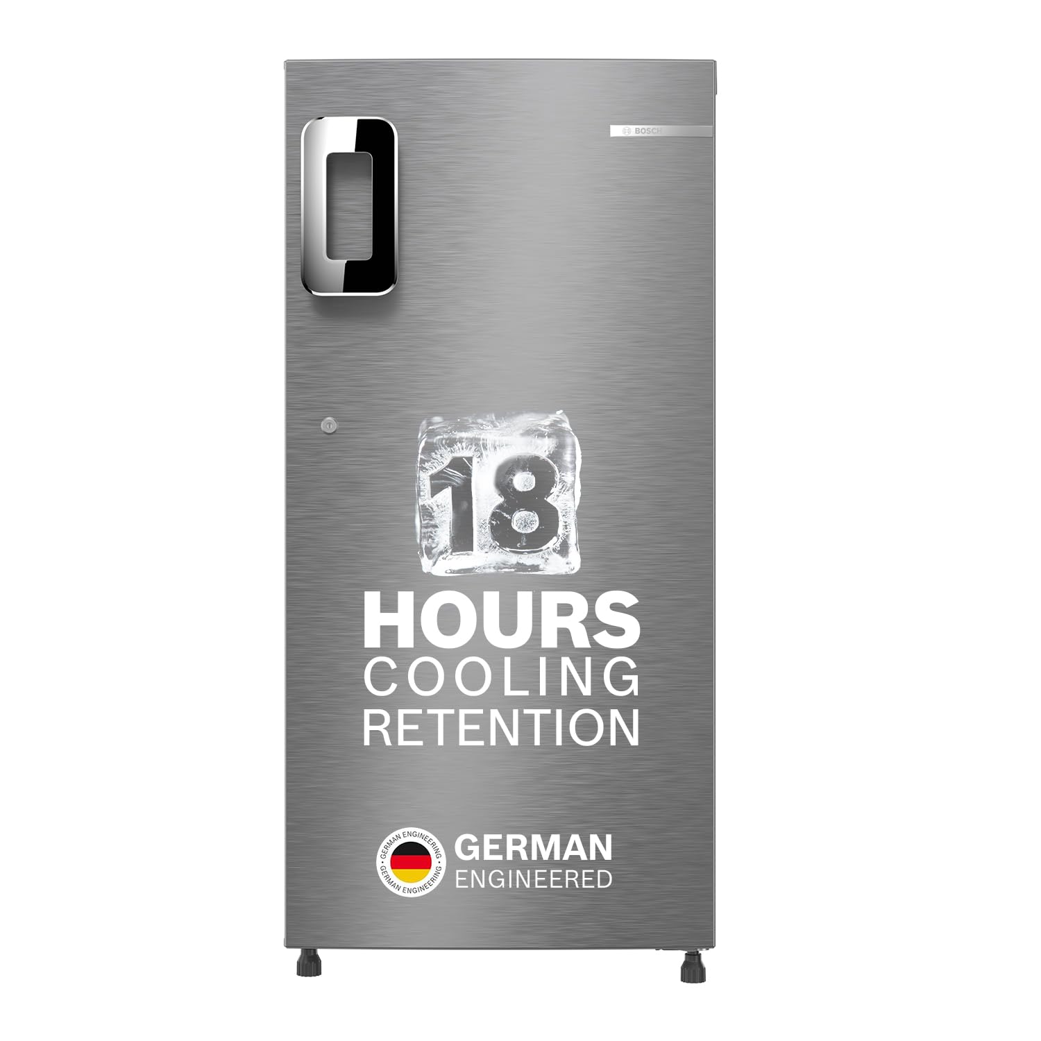 Bosch 226 L, 4 Star, Single Door Refrigerator With IndustryS Largest Vegetable Box & Largest Beverage Space (Cst22S24Ni, Fine S