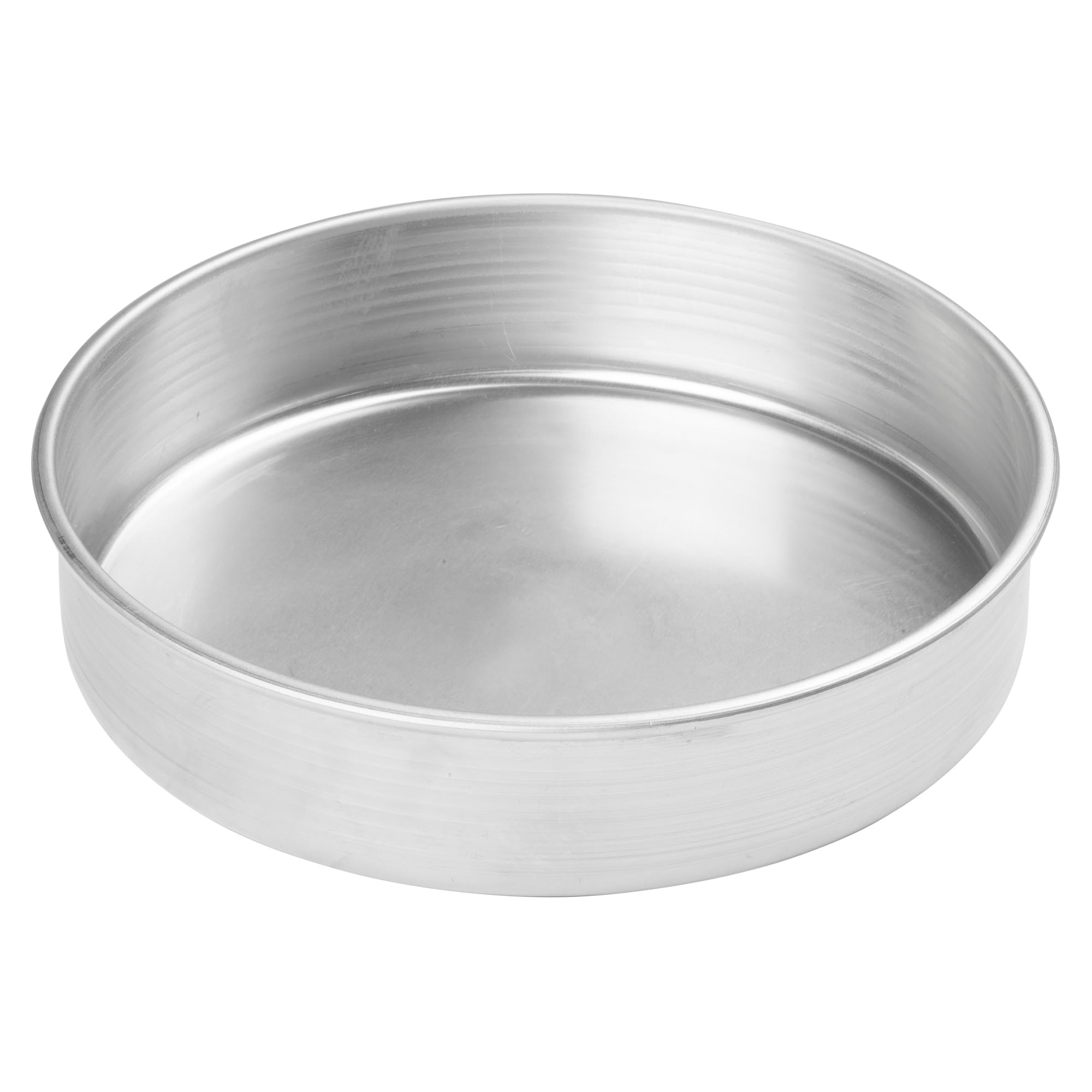 Winco Heavy-Duty Round Aluminum Layer Cake Pan, 9 x 2