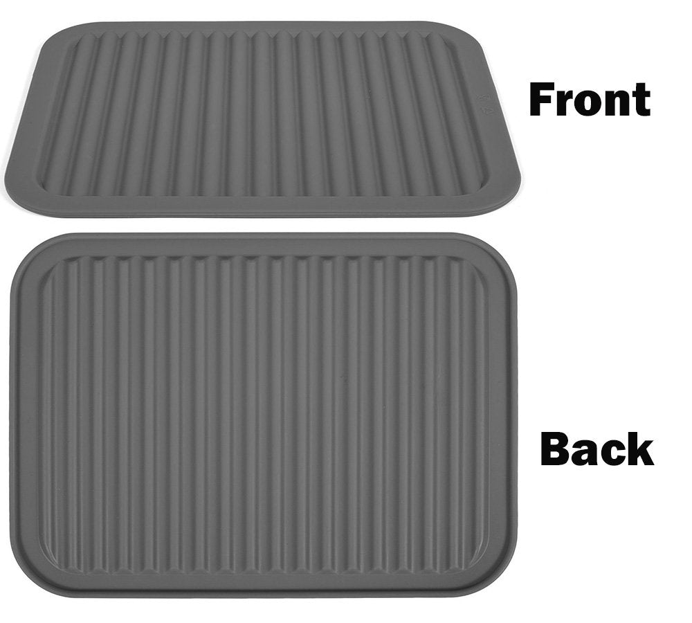 9'' X 12'' Premium Silicone Trivet Mats/Hot Pads, Pot Holders, Spoon Rest, Baking Gadget Kitchen Table Mat,Silicone Drying Mat,D