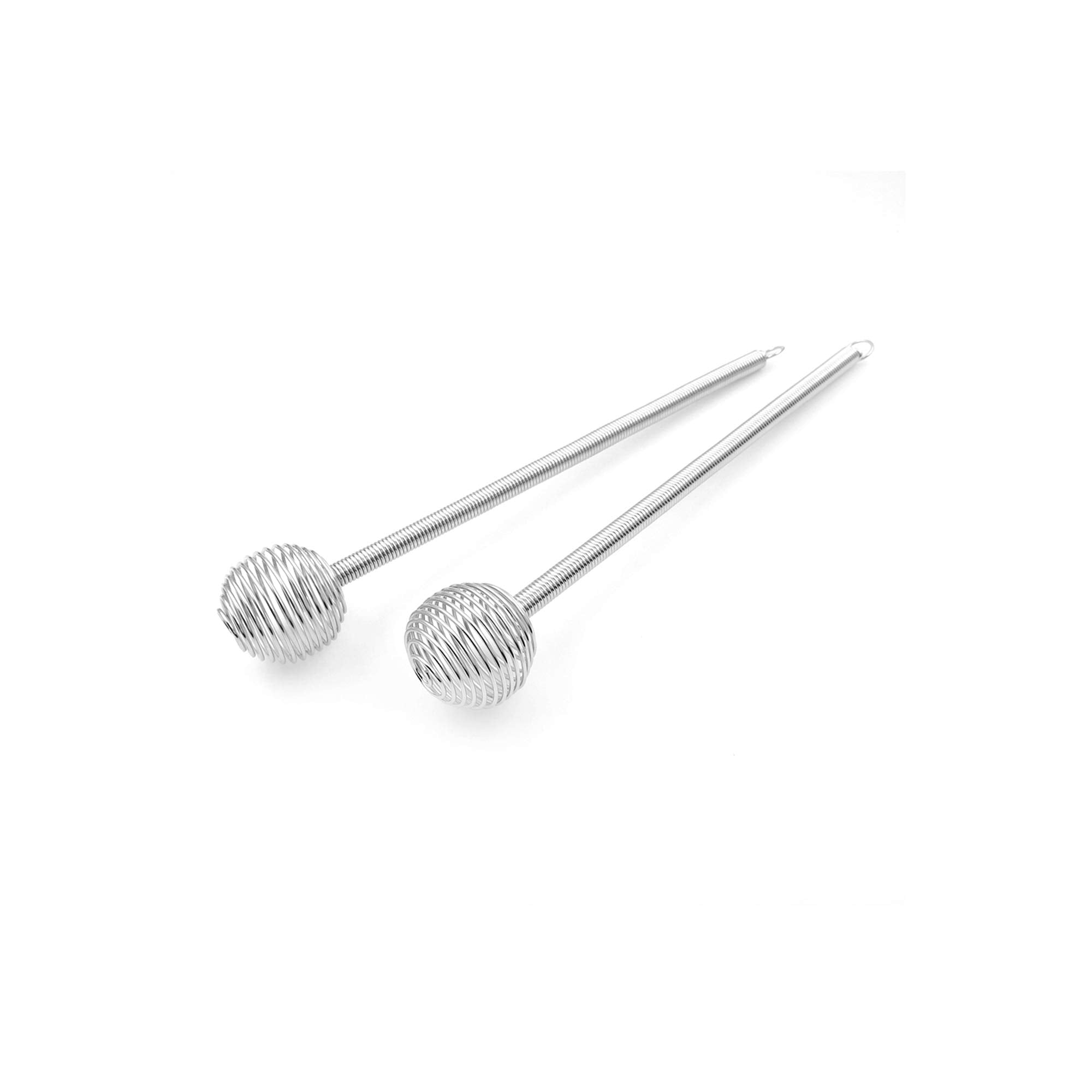 Isavage Honey Dipper Spoon Stirring Bar Swizzle Stick 18/8 Stainless Steel, Set Of 2-Ym417