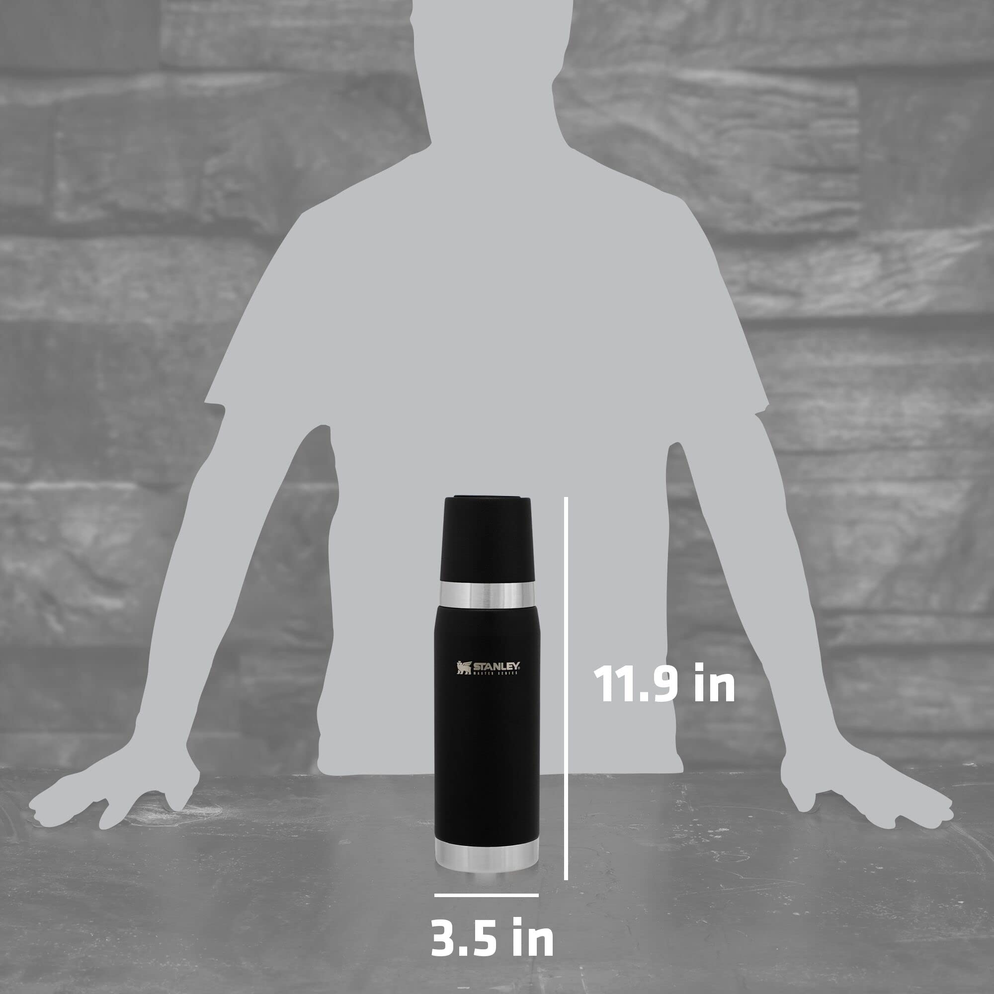 The Unbreakable Thermal Bottle 25Oz Hammertone Green
