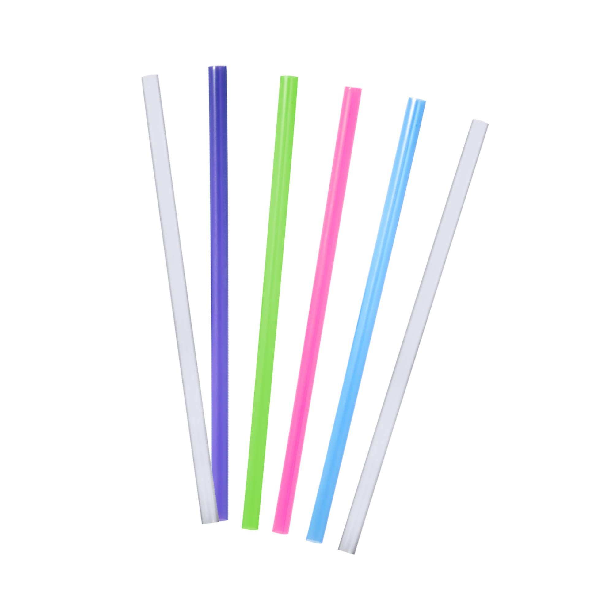 Tervis 1288690 Tumbler Reusable Straight Straws BPA FreeDishwasher Safe6 Pack, 10, Fashion Colors
