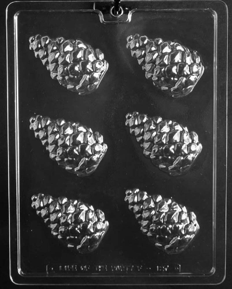 Grandmama'S Goodies F127 Pinecone Chocolate Candy Soap Mold With Exclusive Molding Instructions