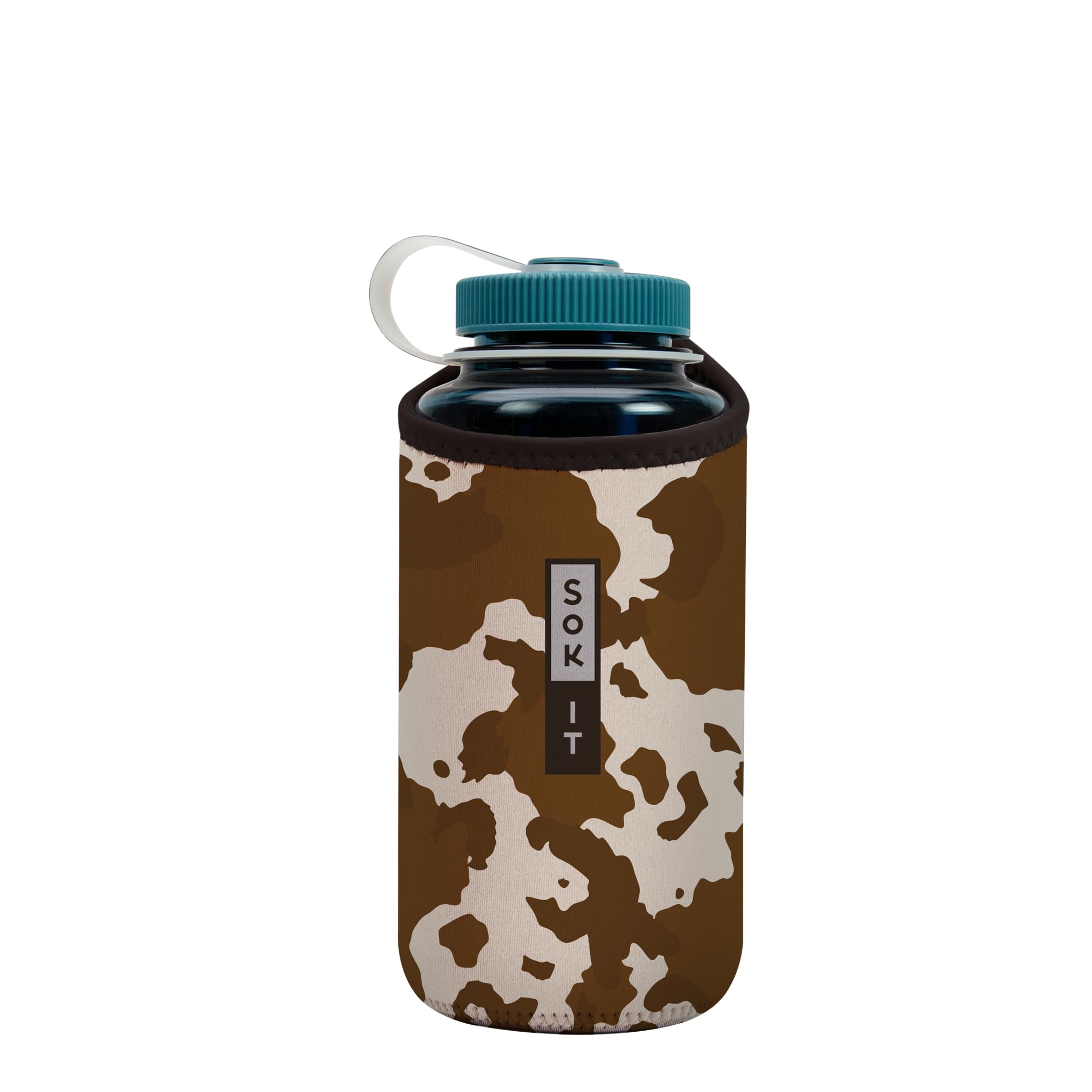 Sok It BotlSok Water Bottle Sleeve Insulated Neoprene Cover (Cowgirl, Fits 32oz Nalgene)