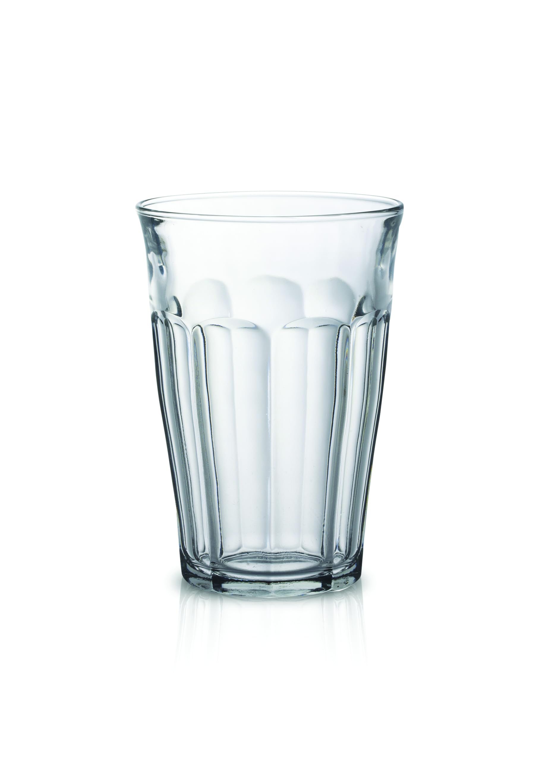 Duralex Made In France Picardie Clear Tumbler, Set Of 6, 12.2 Oz