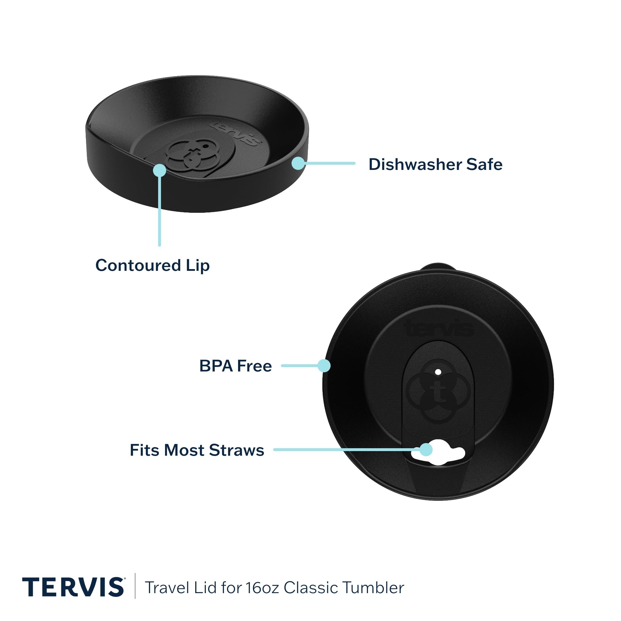 Tervis Made in USA Double Walled Indiana University IU Hoosiers Insulated Tumbler Cup Keeps Drinks Cold & Hot  16oz Mug  Primary Logo