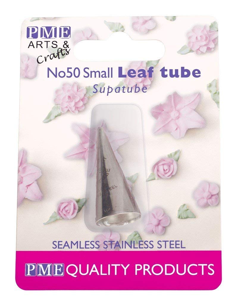 Pme Professional Seamless Stainless Steel Supatube Small Leaf #50, Standard, Silver