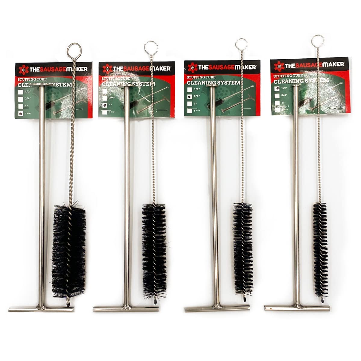 The Sausage Maker Stuffing Tube cleaning system (Stuffing Tube cleaner Set of 4)