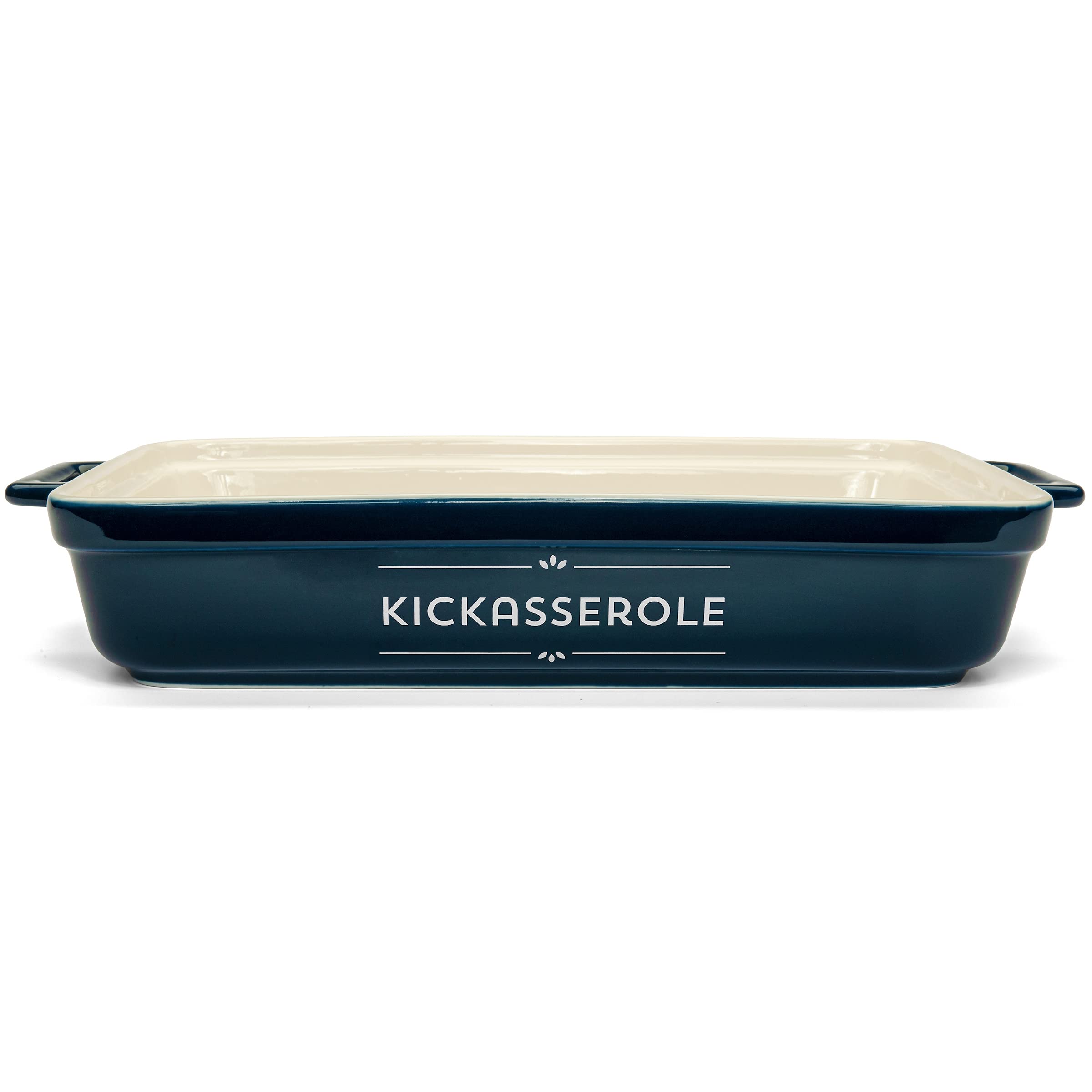 Ceramic Casserole Dish For Oven  10.6 x 7.2 x 2.3  Funny Gift for Bakers and People That Like To Cook or Housewarming Gift Ide