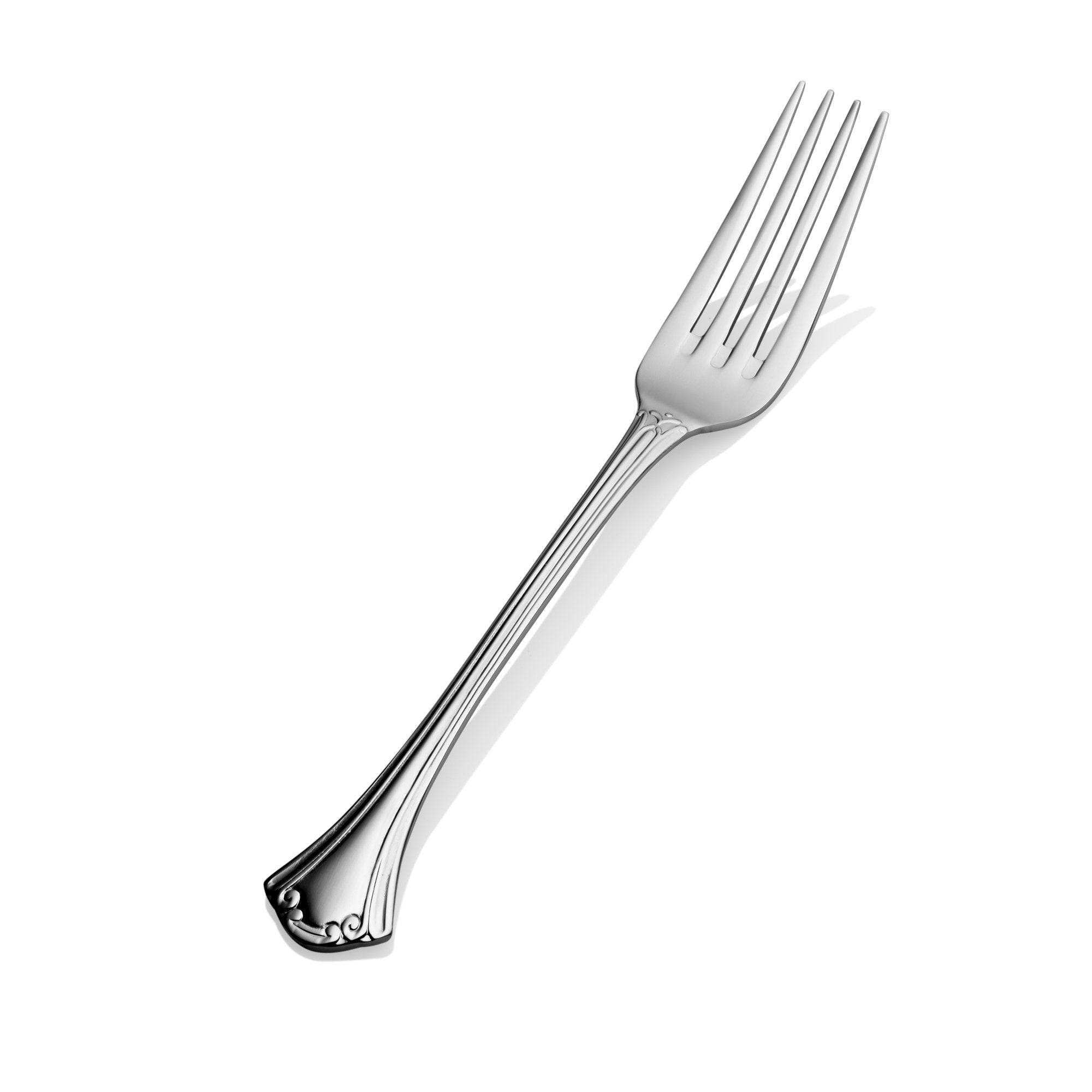 Bon Chef S2106 Stainless Steel 18/8 Breeze European Dinner Fork, 8-35/64'' Length (Pack Of 12)