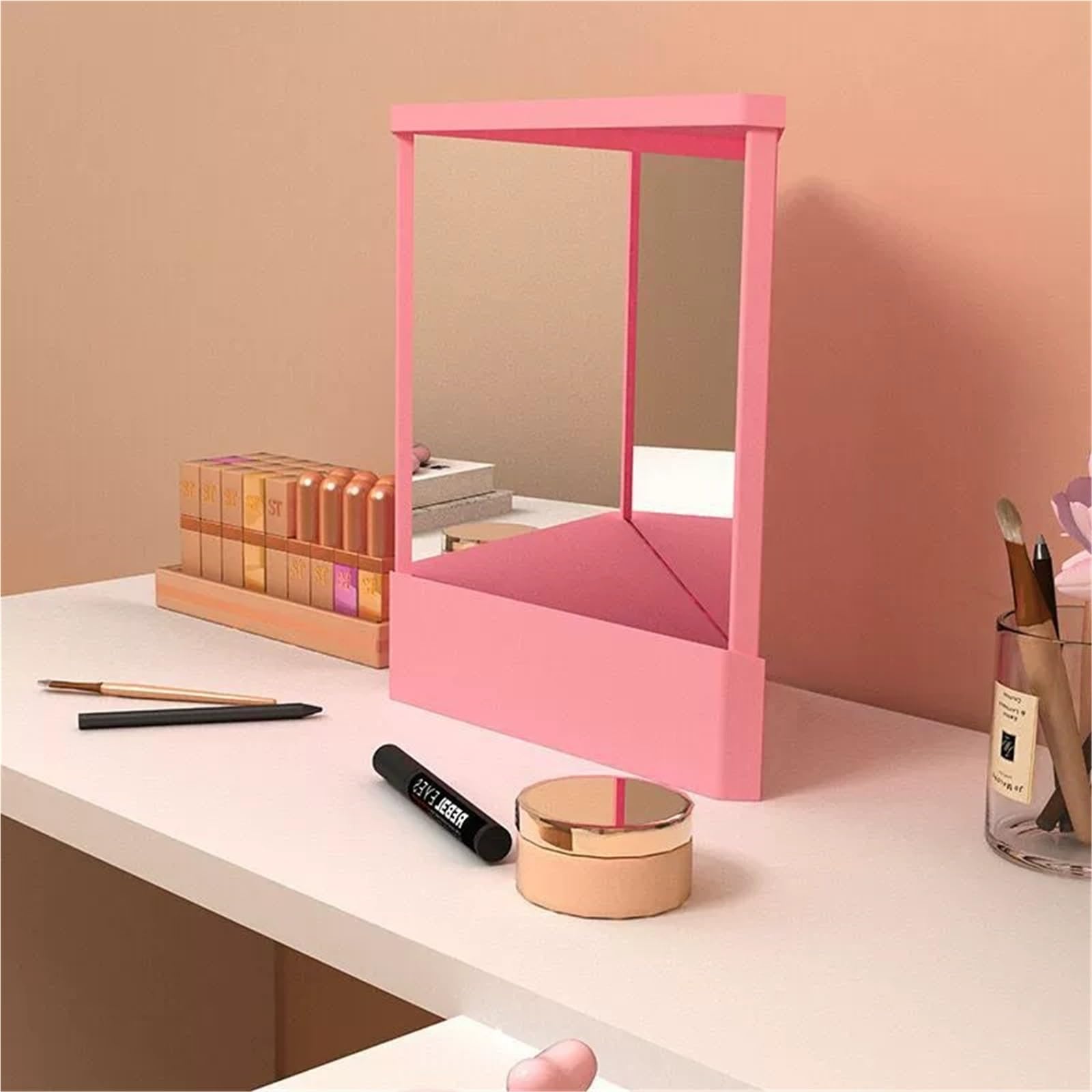 Abpwo Non-Reversing Mirror, True Mirror Non Reversing Real Me, Small True Mirror For True Image, Reversal Mirror, Inverted Mirro