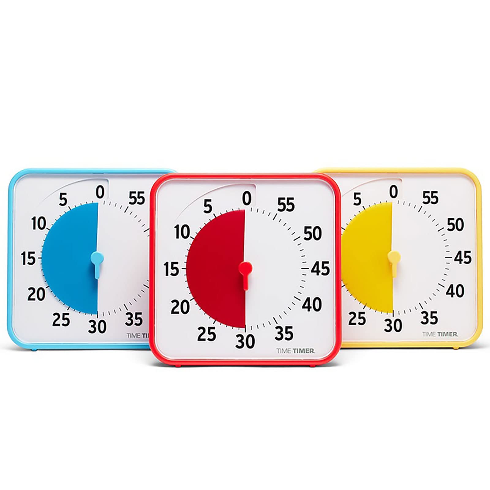 8IN TIMER 3 PRIMARY COLORS SET
