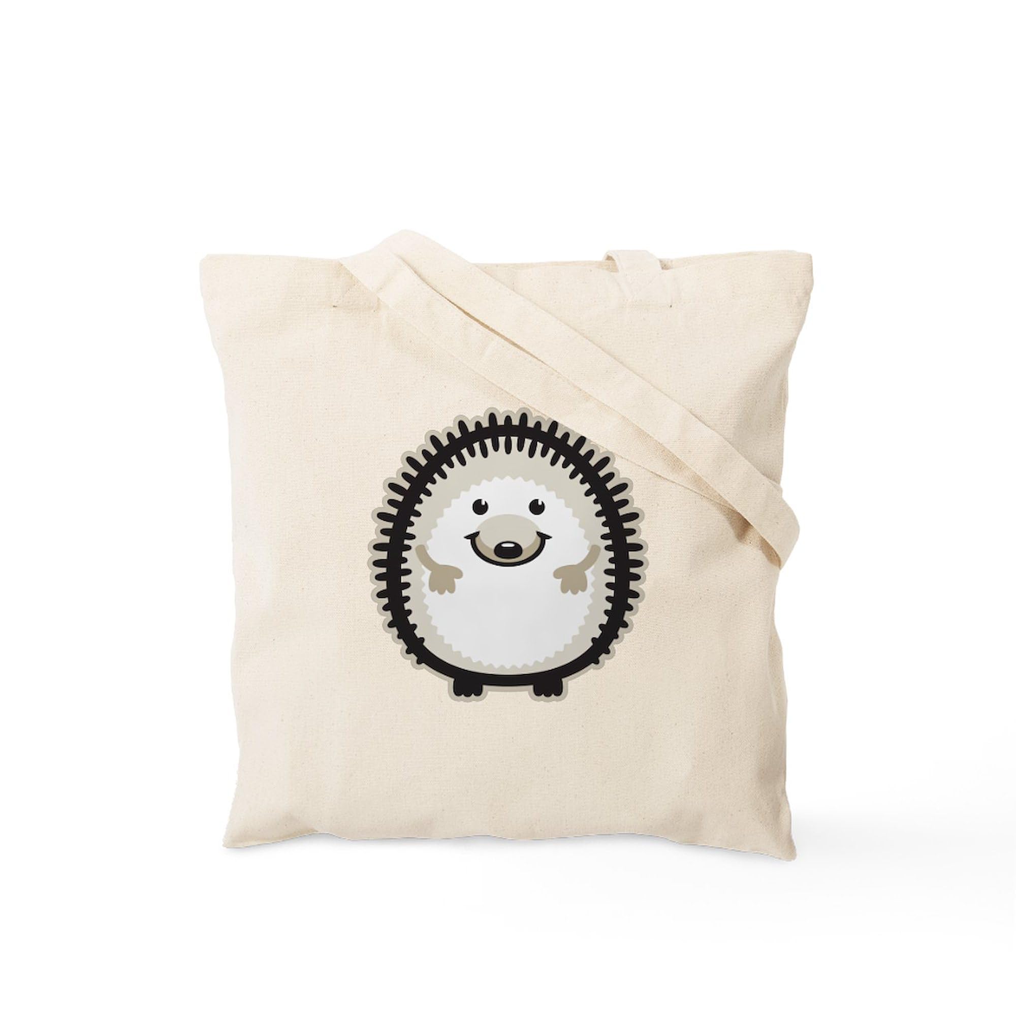 Cafepress Hedgehog Tote Bag Natural Canvas Tote Bag, Reusable Shopping Bag