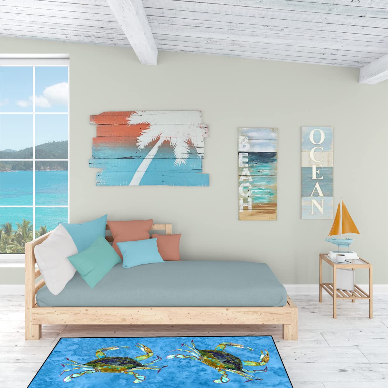 Crab Indoor or Outdoor Runner Mat 28x58 8656HRM2858