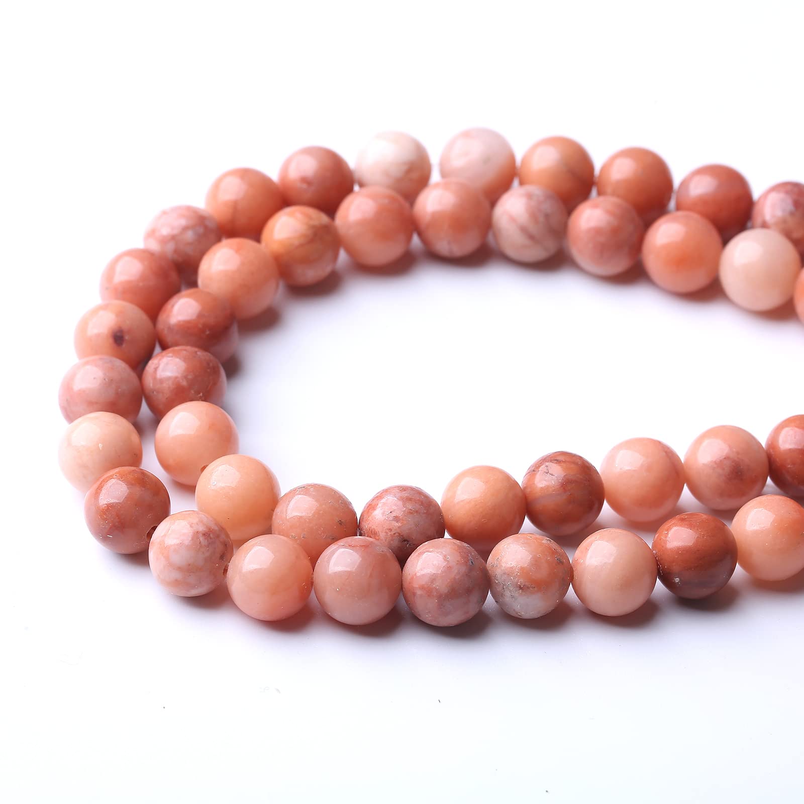 60Pcs 6Mm Natural Pink Aventurine Stone Beads Energy Healing Beads For Diy Jewelry Bracelet Necklace Making For Jewelry Making15