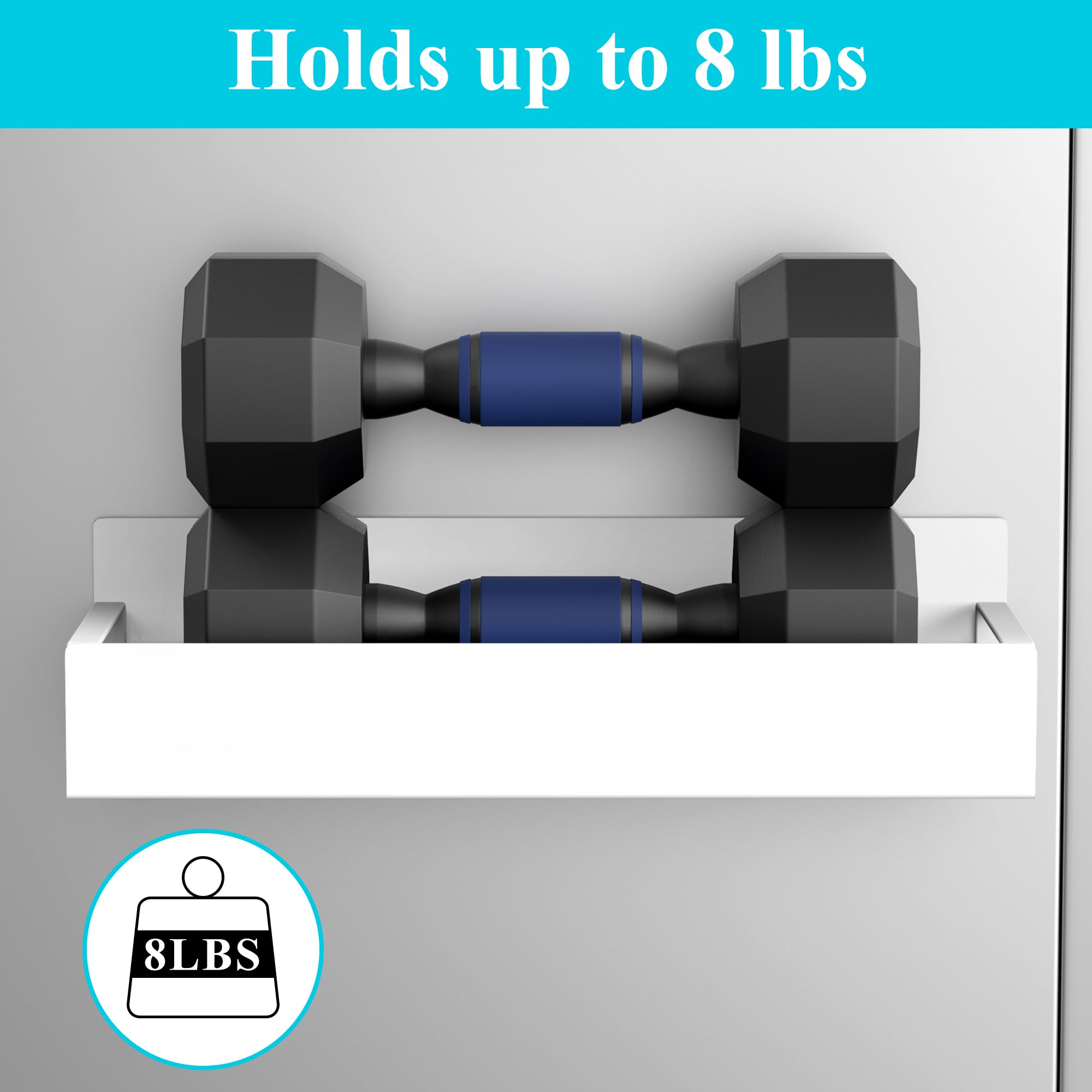 Huggiegems 4 Pack Magnetic Spice Storage Rack Organizer For Refrigerator And Oven, White Fridge Organizers And Storage