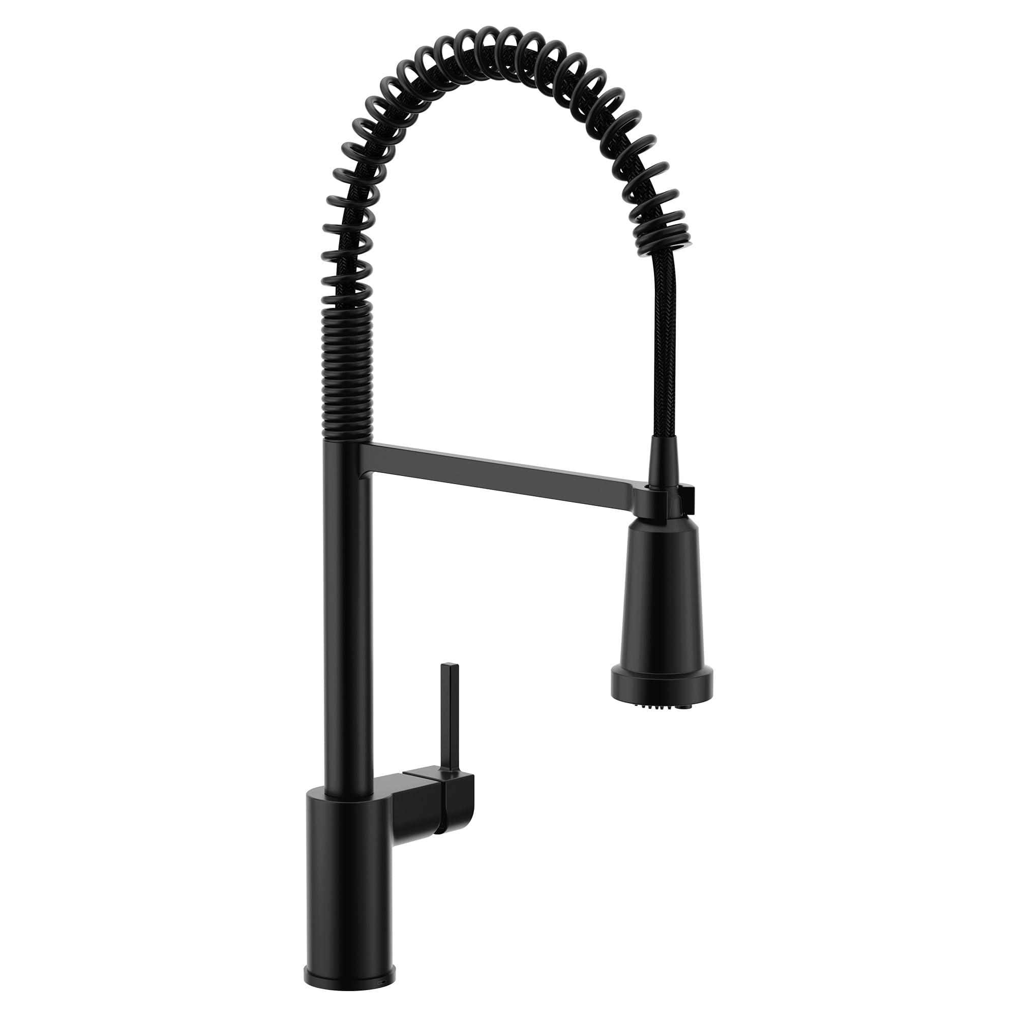 Moen Align Matte Black 3-In-1 Water Filtration Pre-Rinse Spring Pull Down Kitchen Faucet, Water Filter For Sink Faucet Sold Sepa
