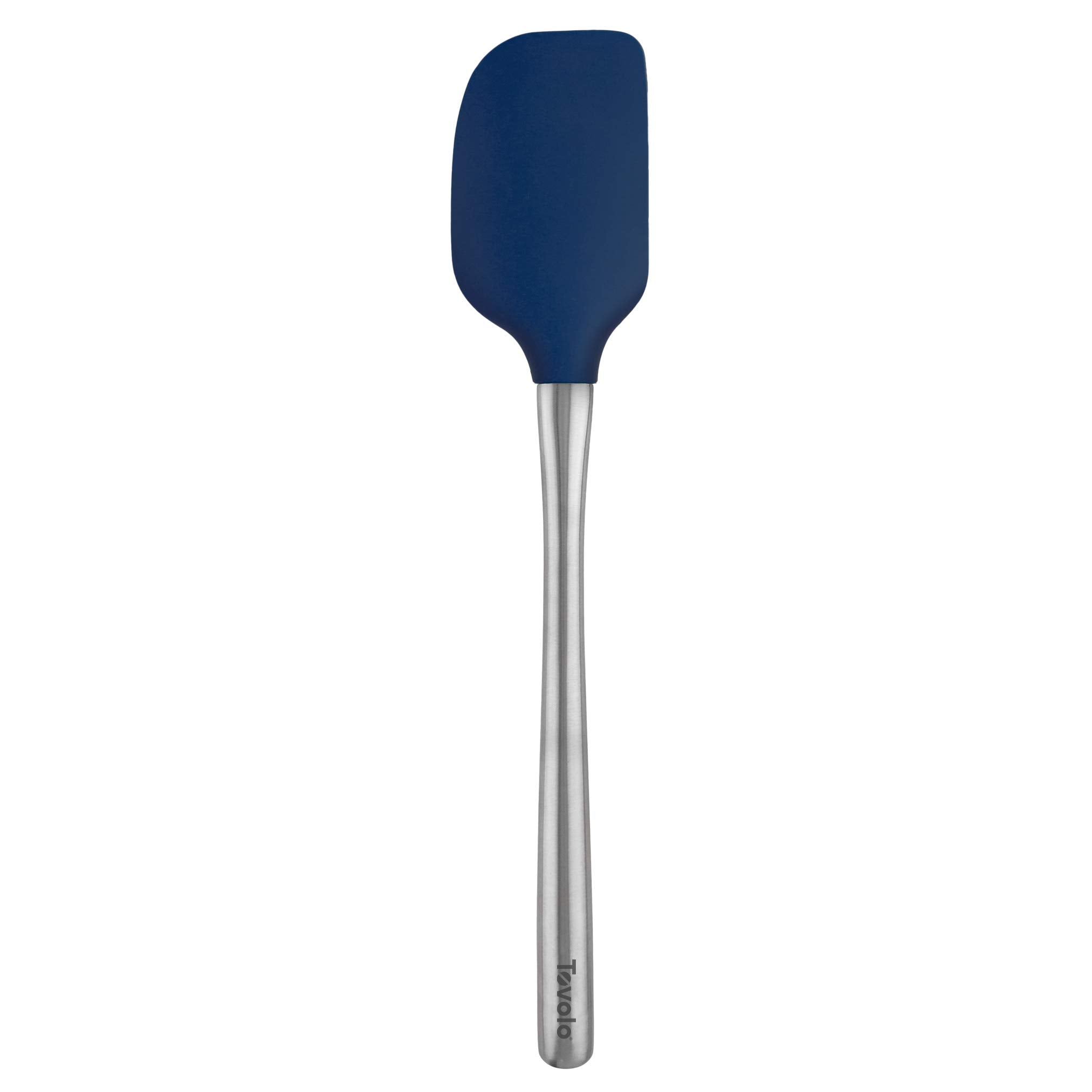 Tovolo Flex-Core Stainless Steel Handled Spatula, Heat-Resistant & BPA-Free Silicone Turner Head, Safe for Cast Iron & Non-Stick